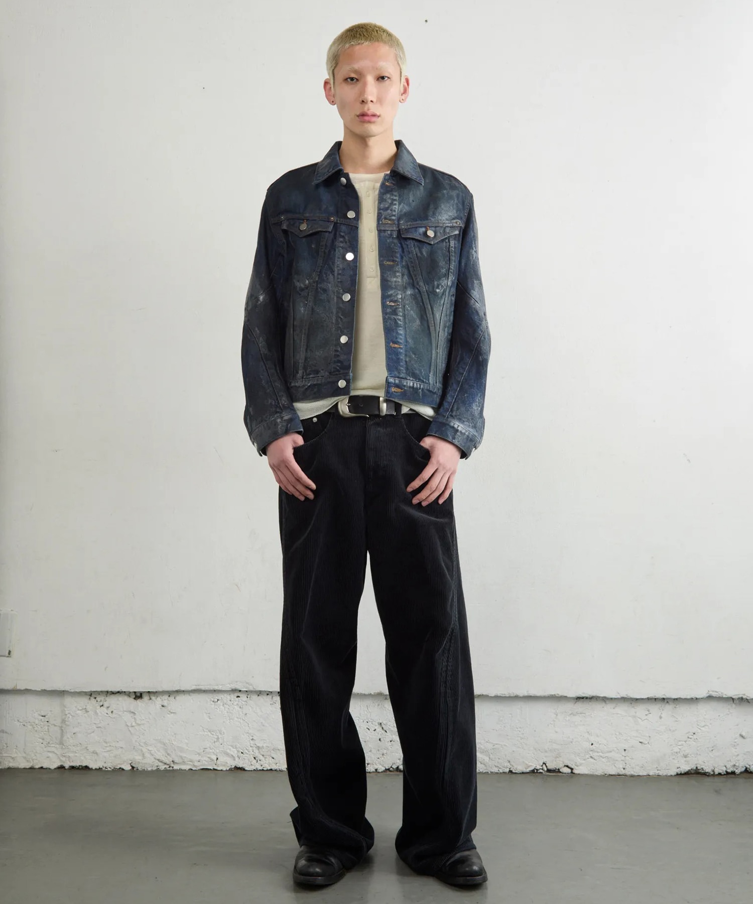 3D TRUCKER JACKET NVRFRGT