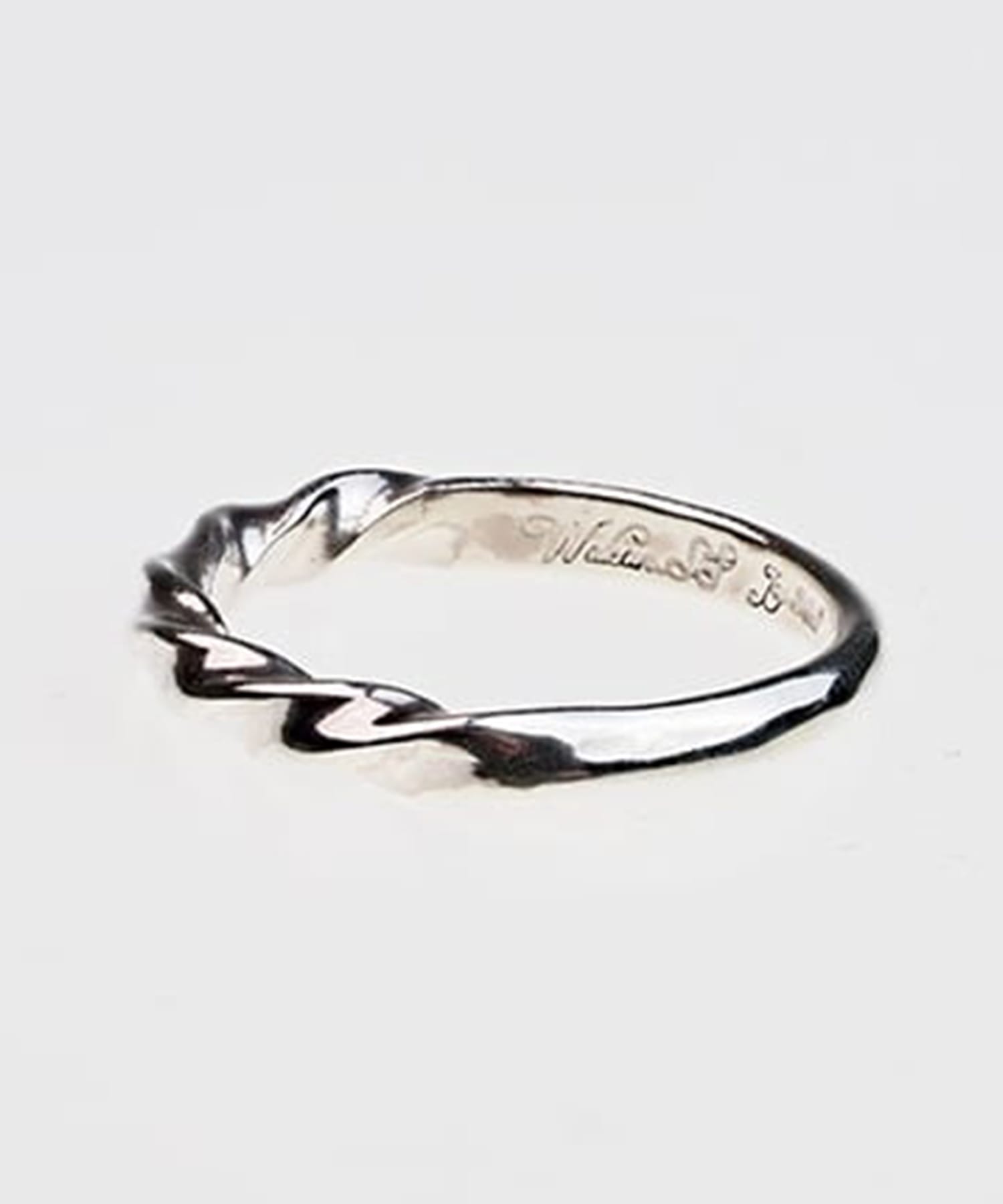 R-029 TRIANGLE TWIST リング WAKAN SILVER SMITH
