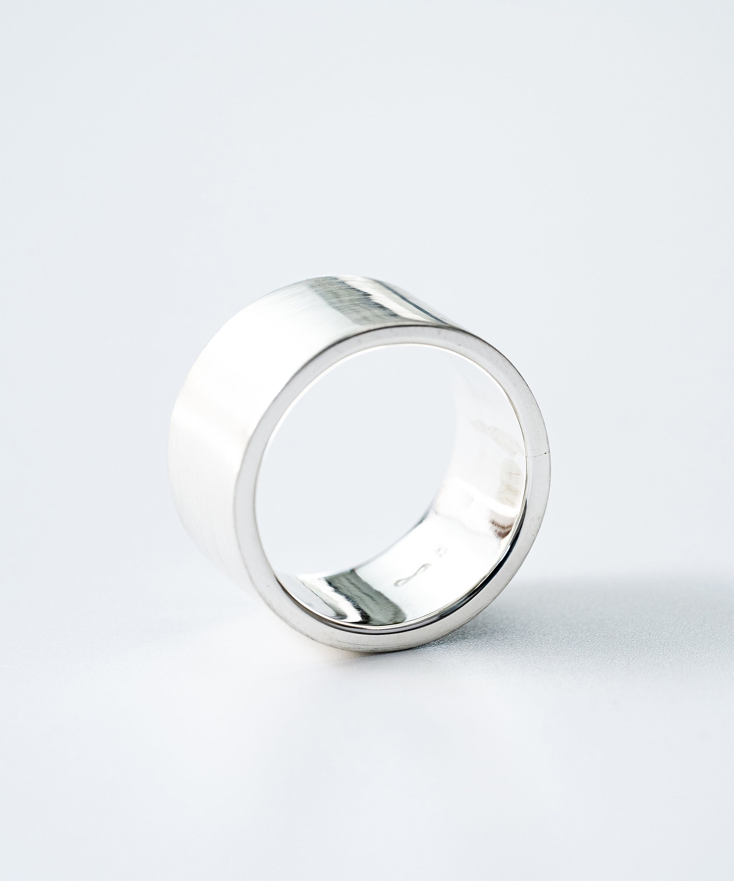 R-060 12mm Matte ring WAKAN SILVER SMITH