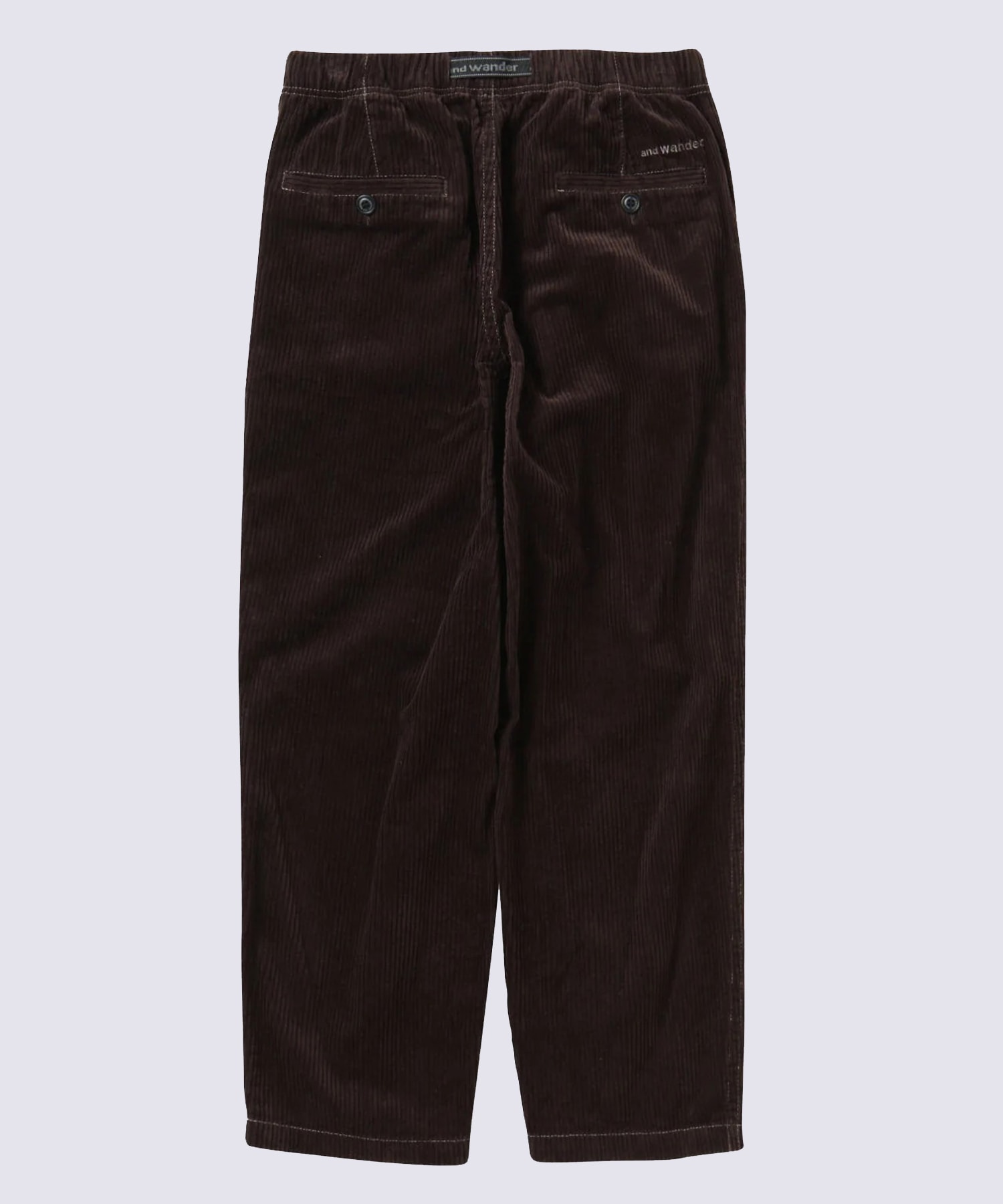 corduroy pants and wander