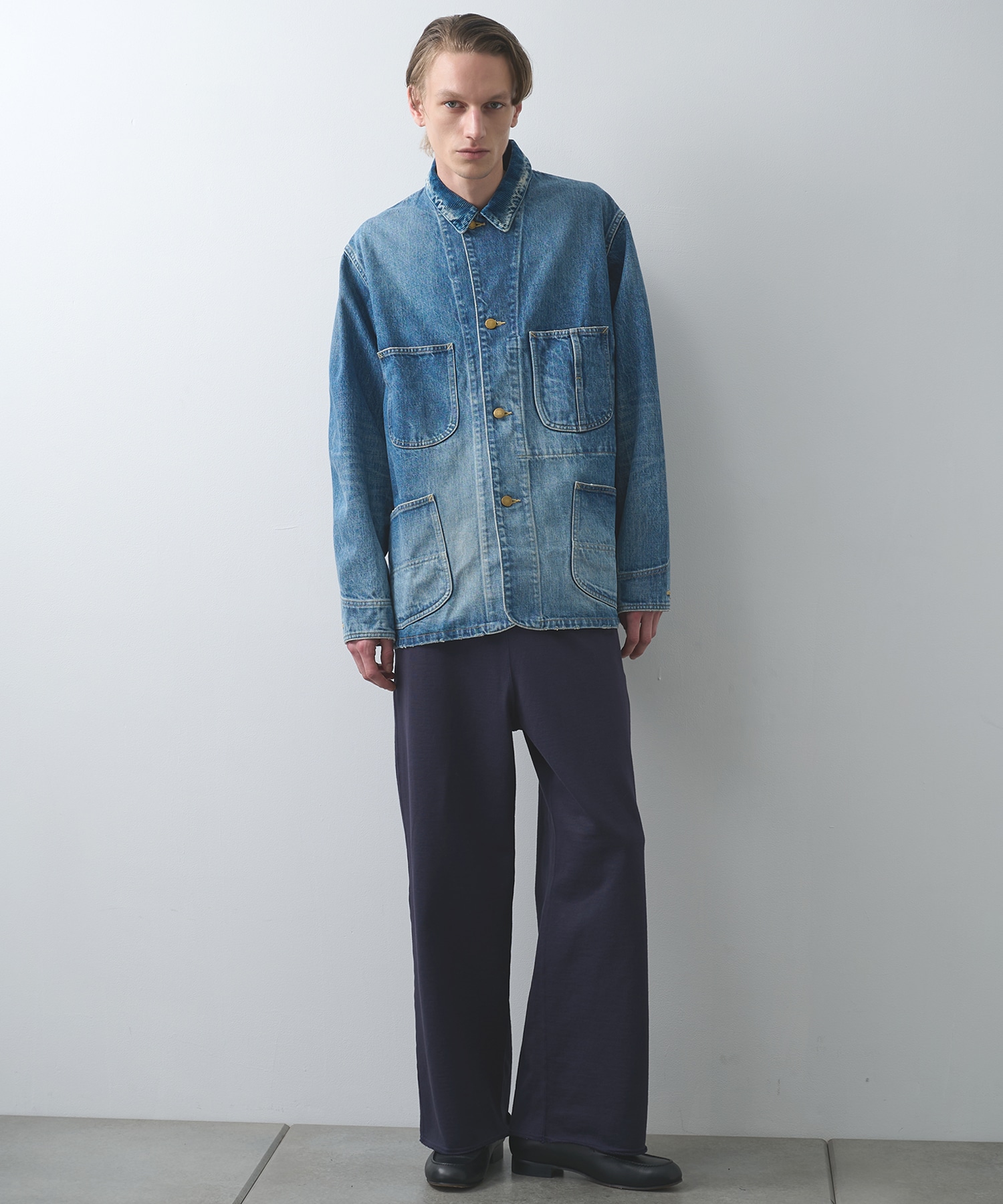 オーガニックコットンヘビー吊裏毛 / ワイドジムパンツ MARKAWARE/marka