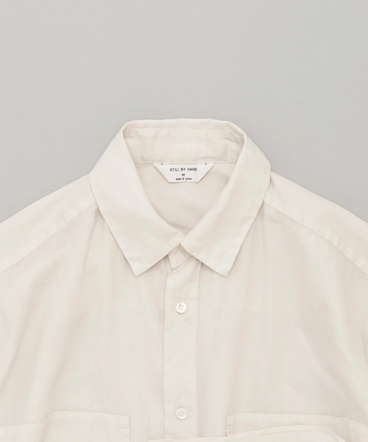 Garment-dye over shirt STILL BY HAND