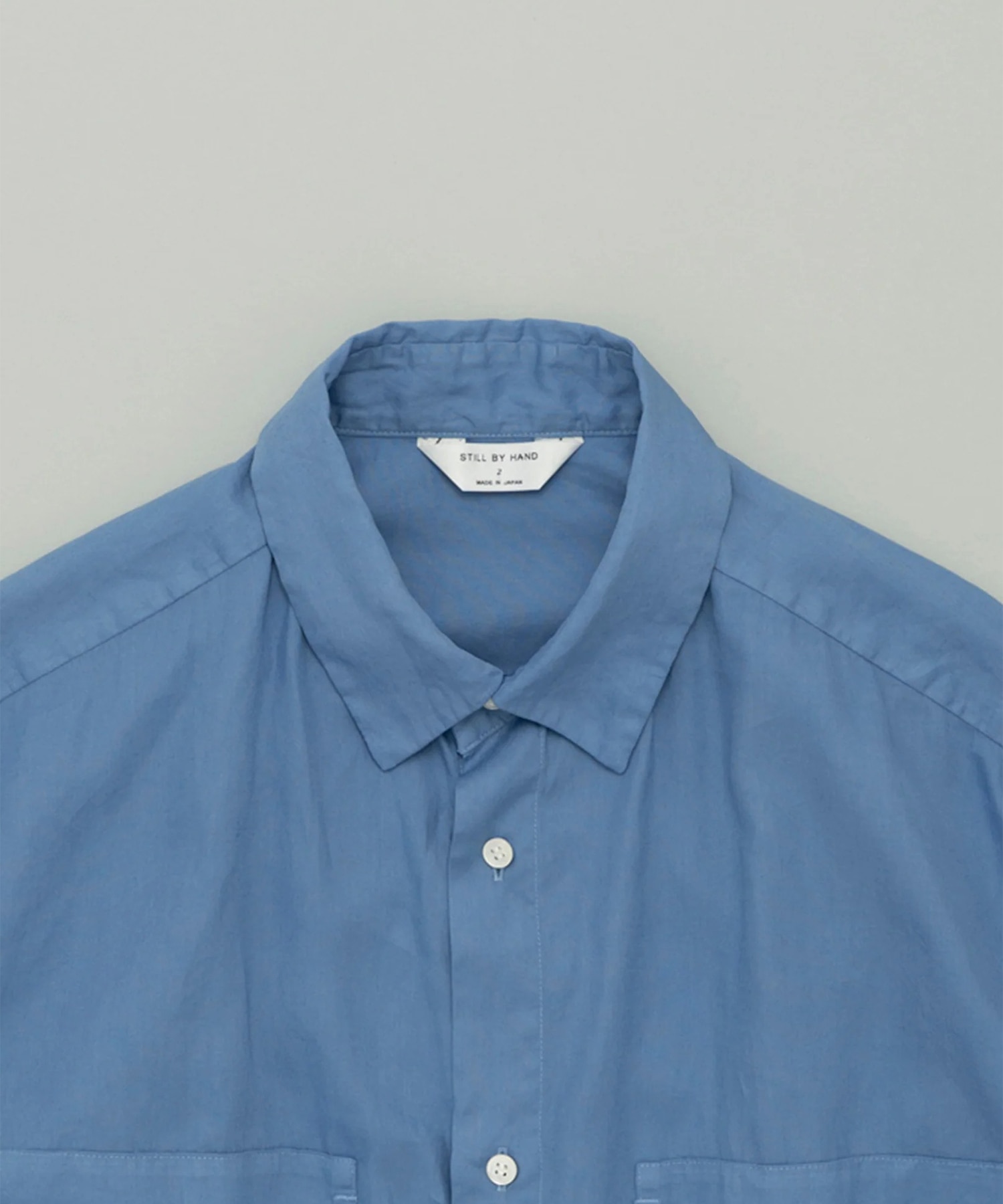 Garment-dye over shirt STILL BY HAND