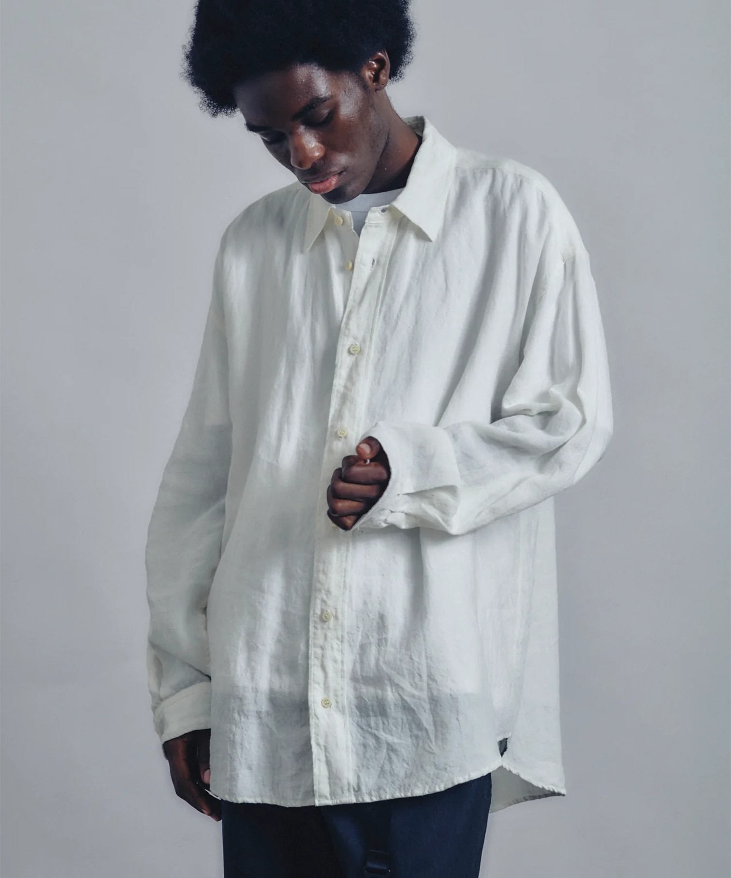 Linen Long-Sleeve Shirt is-ness
