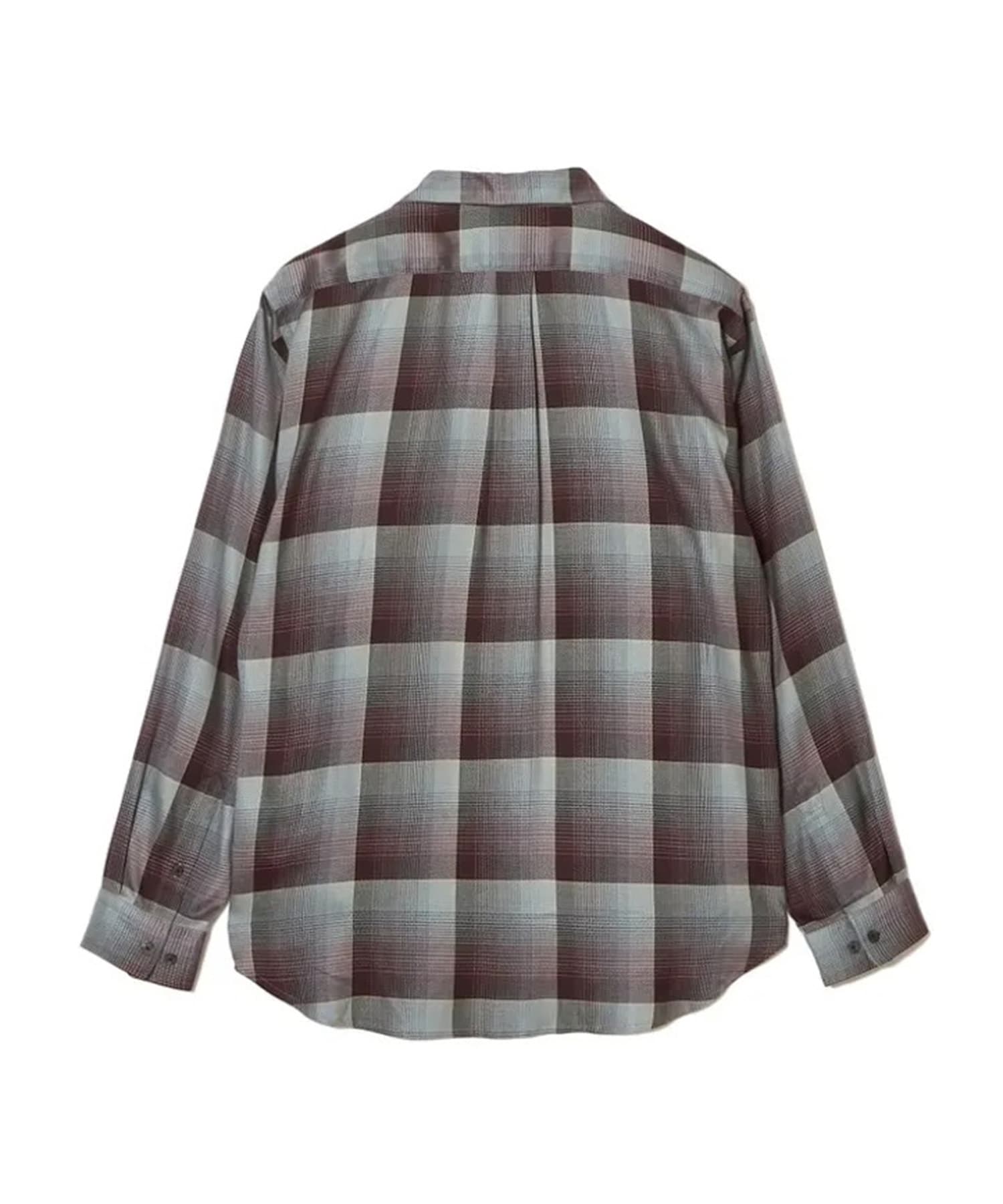 OMBRE OPEN COLLAR SHIRT SUGARHILL