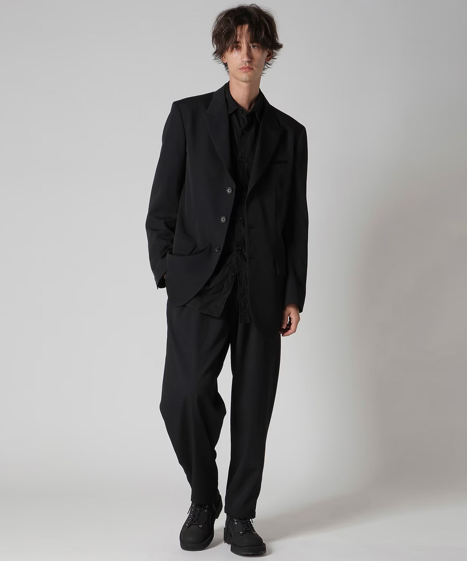 3枚袴定番BIGシャツ Yohji Yamamoto