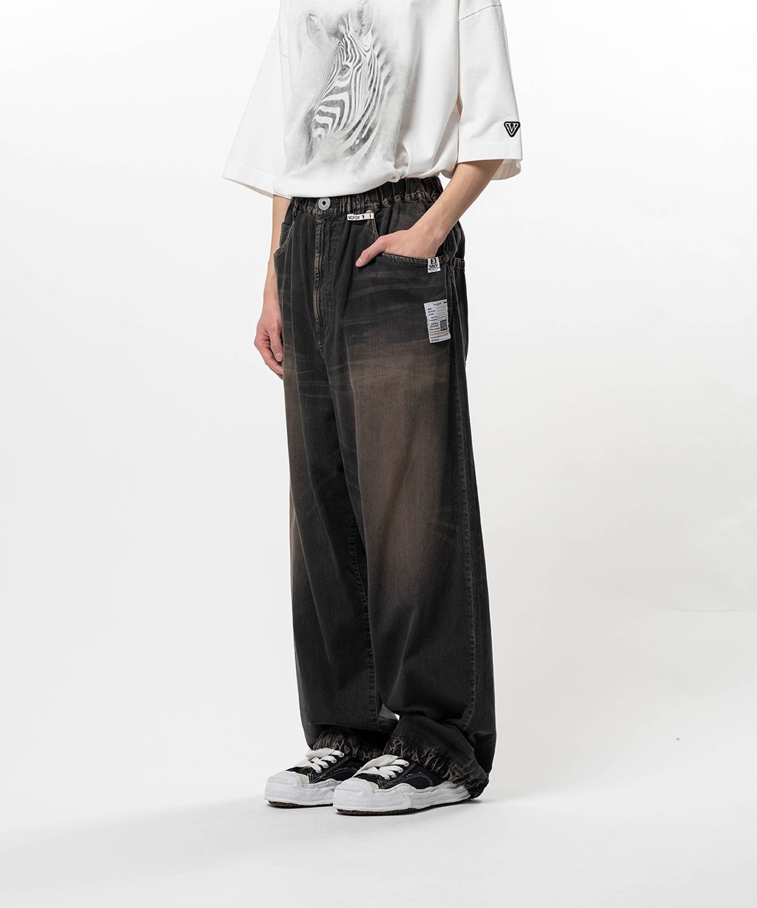 J16PT123 WIDE JEANS Maison MIHARA YASUHIRO