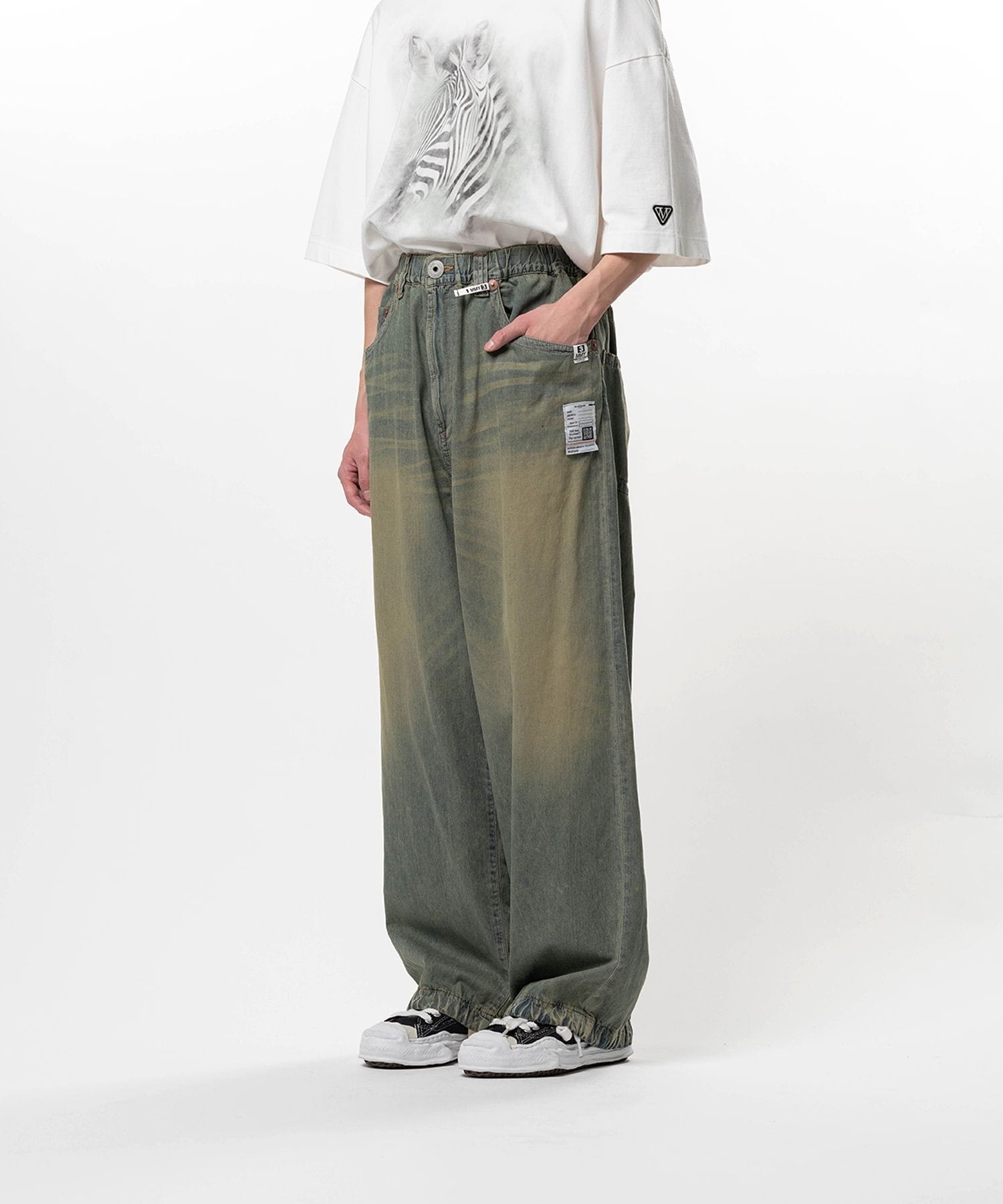 J16PT123 WIDE JEANS Maison MIHARA YASUHIRO