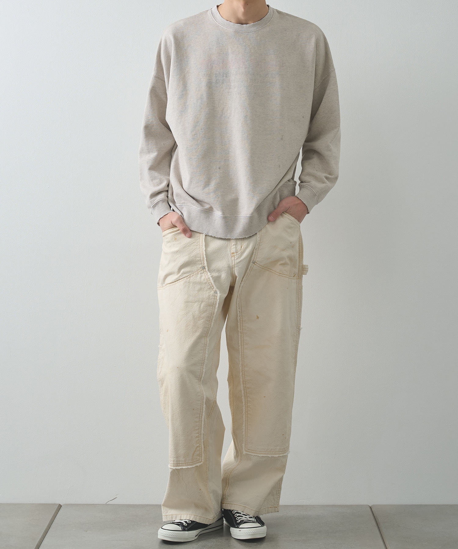 AGINGA DUCK DOUBLE KNEE PANTS FACCIES
