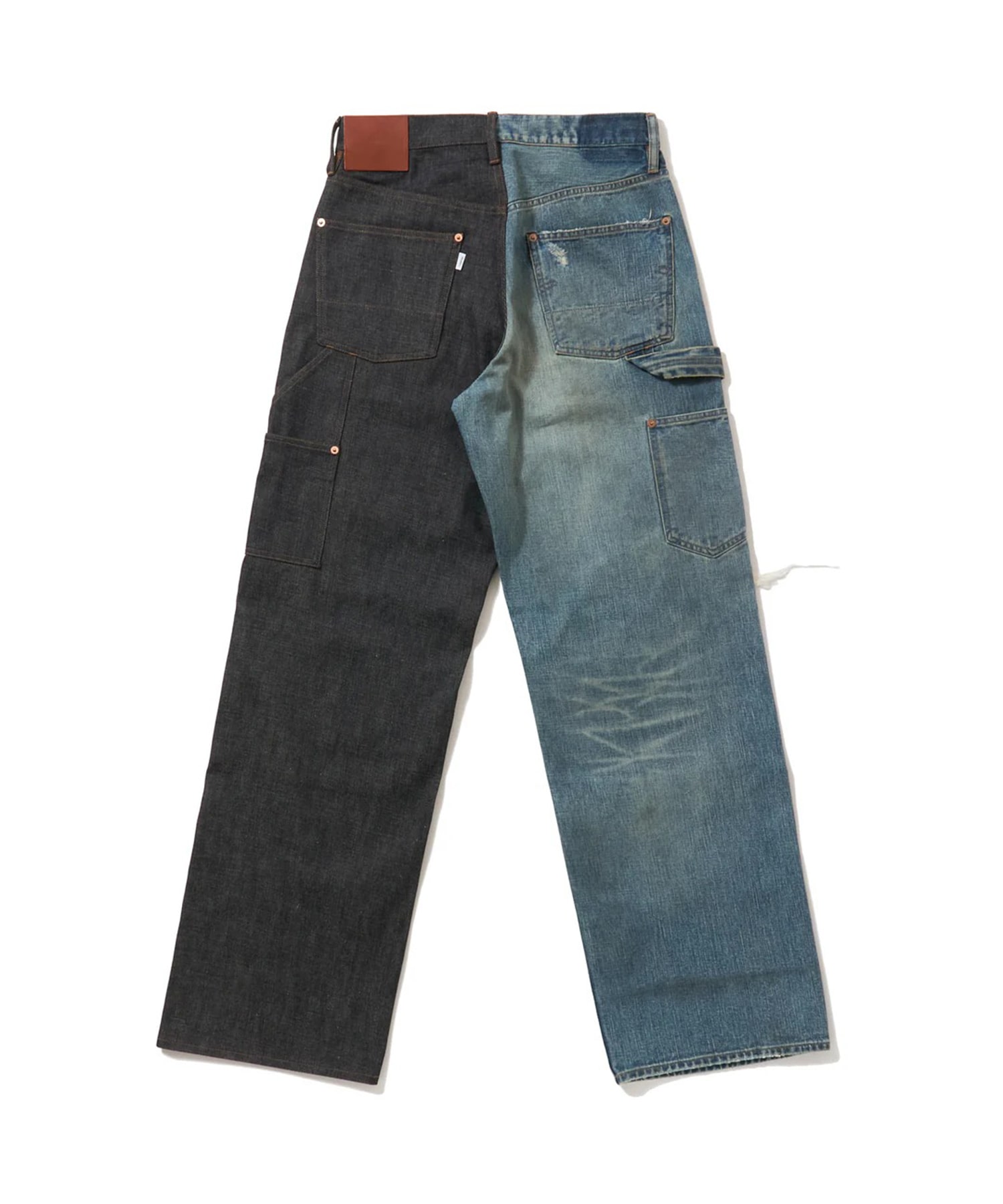 HALF AGED MODERN DENIM DOUBLE KNEE CUT SUGARHILL