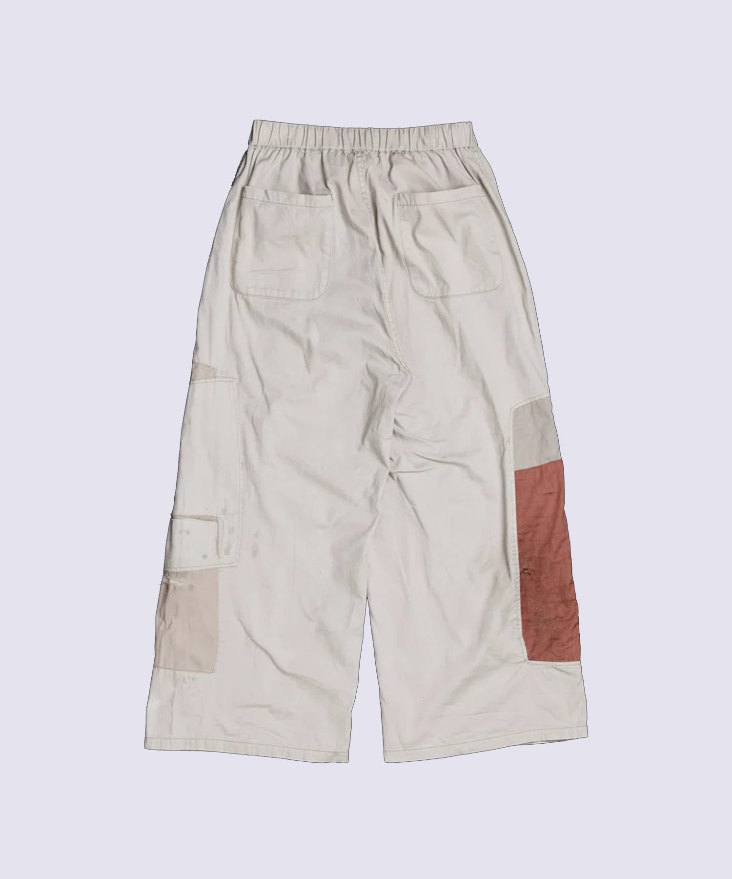 REMAKED MIX PANEL WIDE EASY PANTS ANACHRONORM