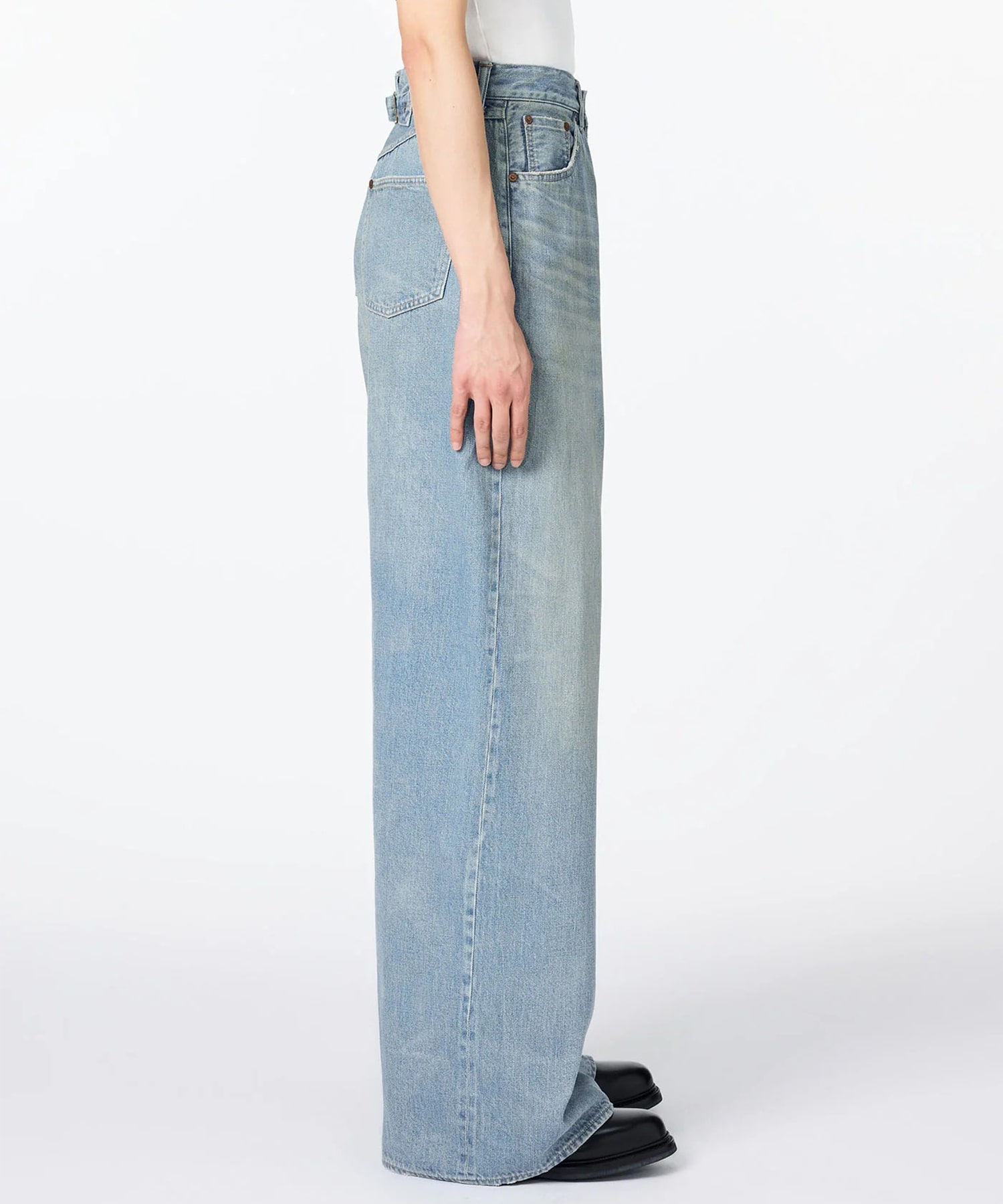 ReDESIGN Skew Wide Jeans 12oz Japan Blue Jeans