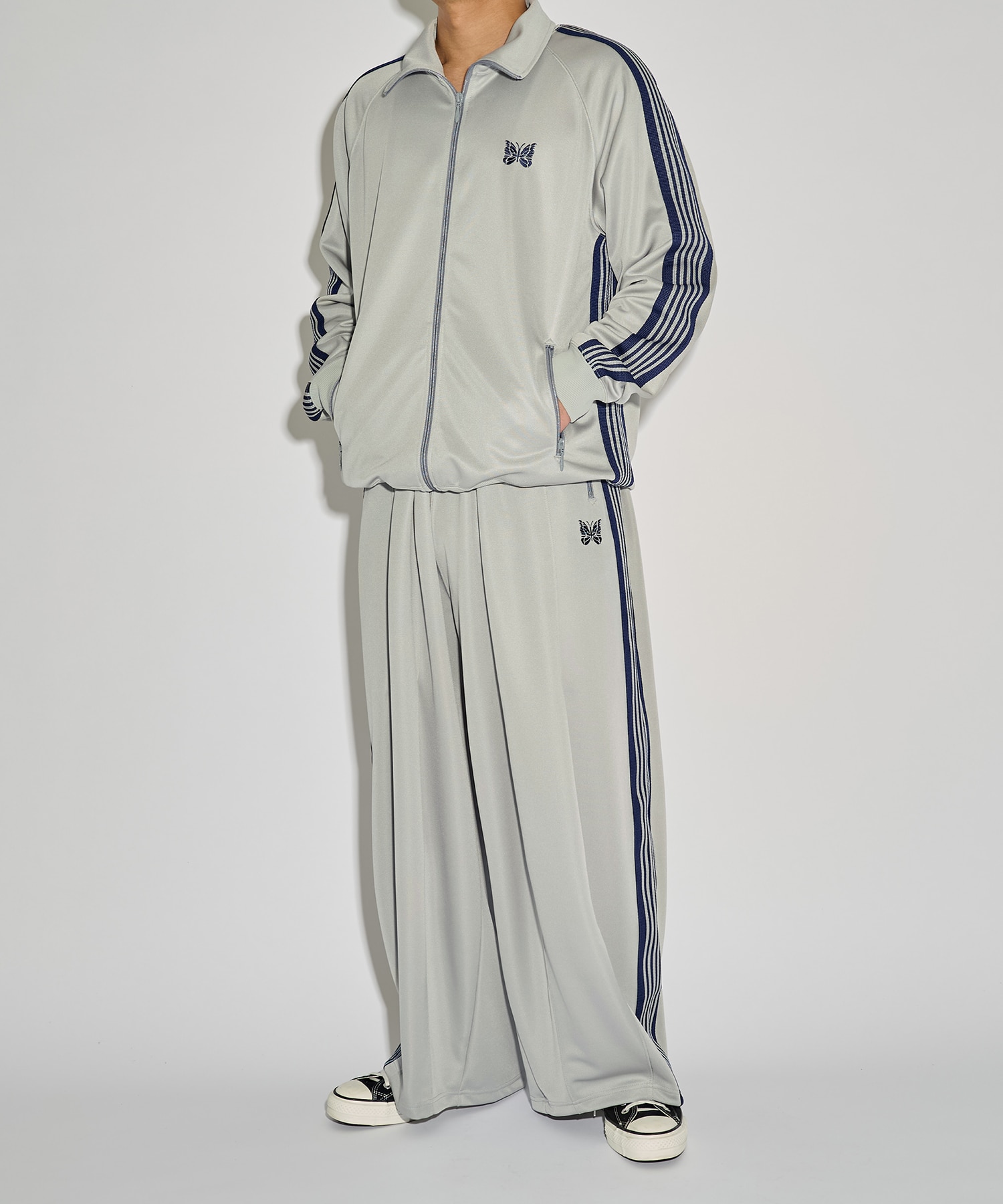 別注H.D. Track Pant - Poly Smooth NEEDLES