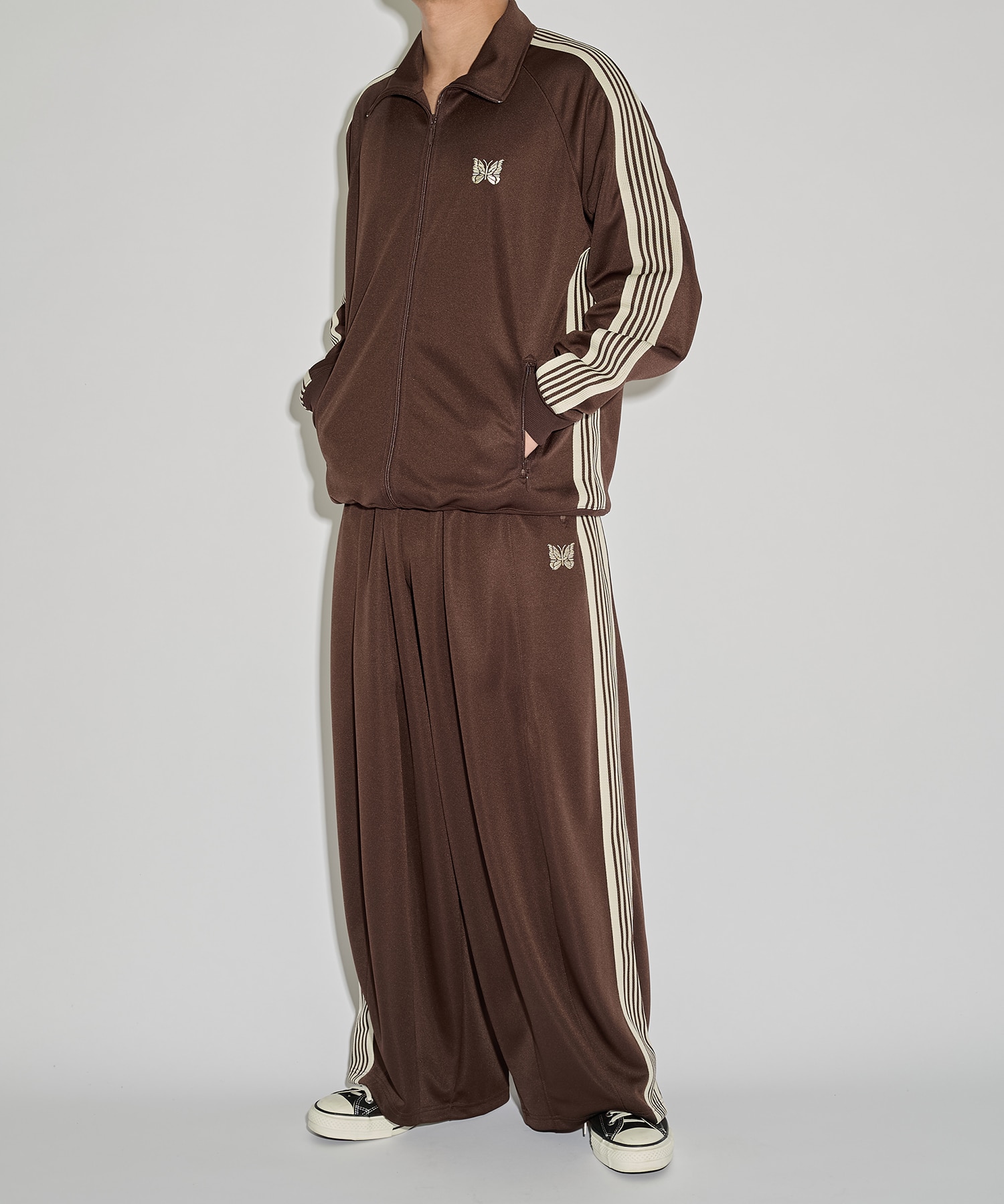別注H.D. Track Pant - Poly Smooth NEEDLES
