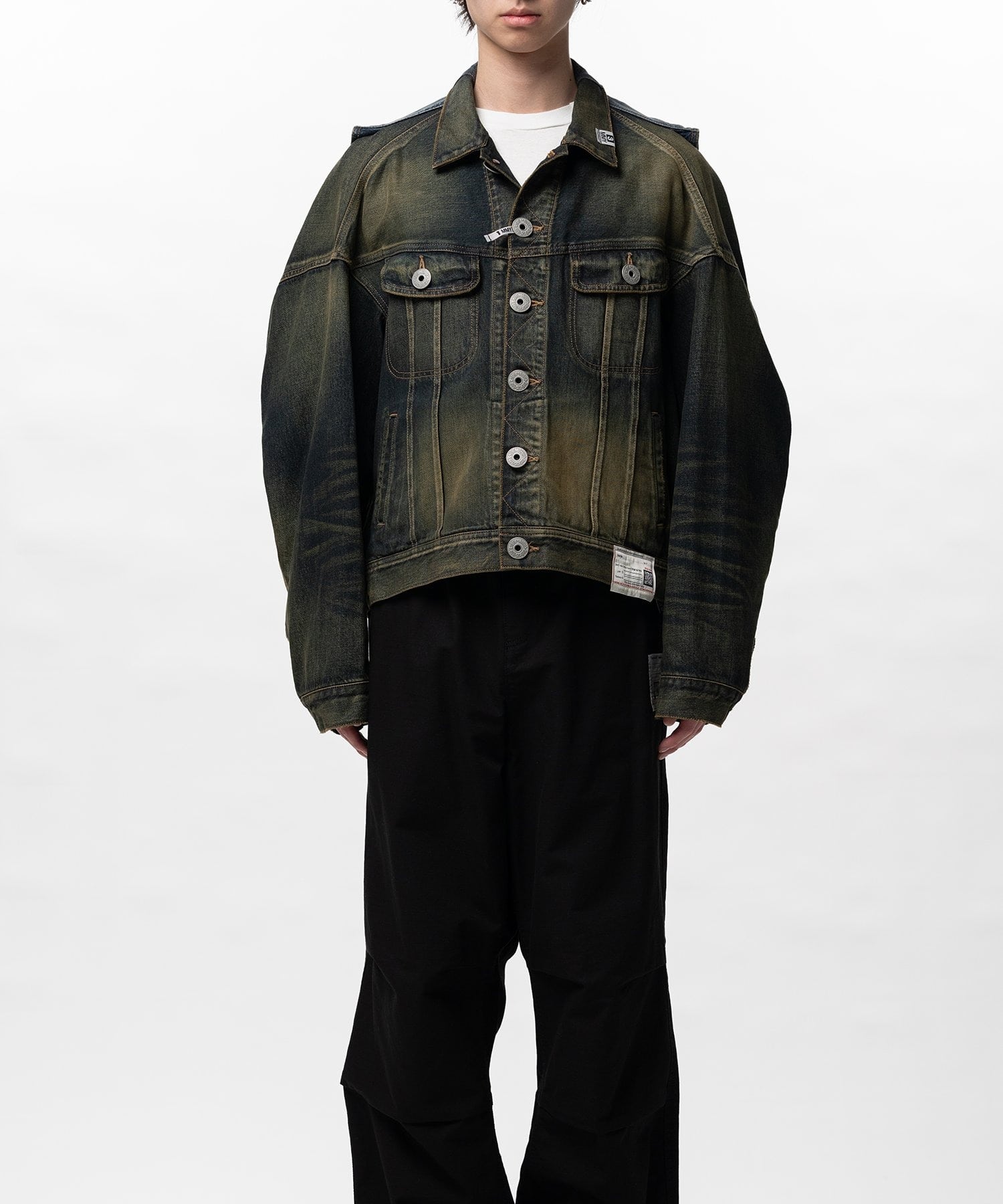 A16BL023 DENIM JACKET Maison MIHARA YASUHIRO