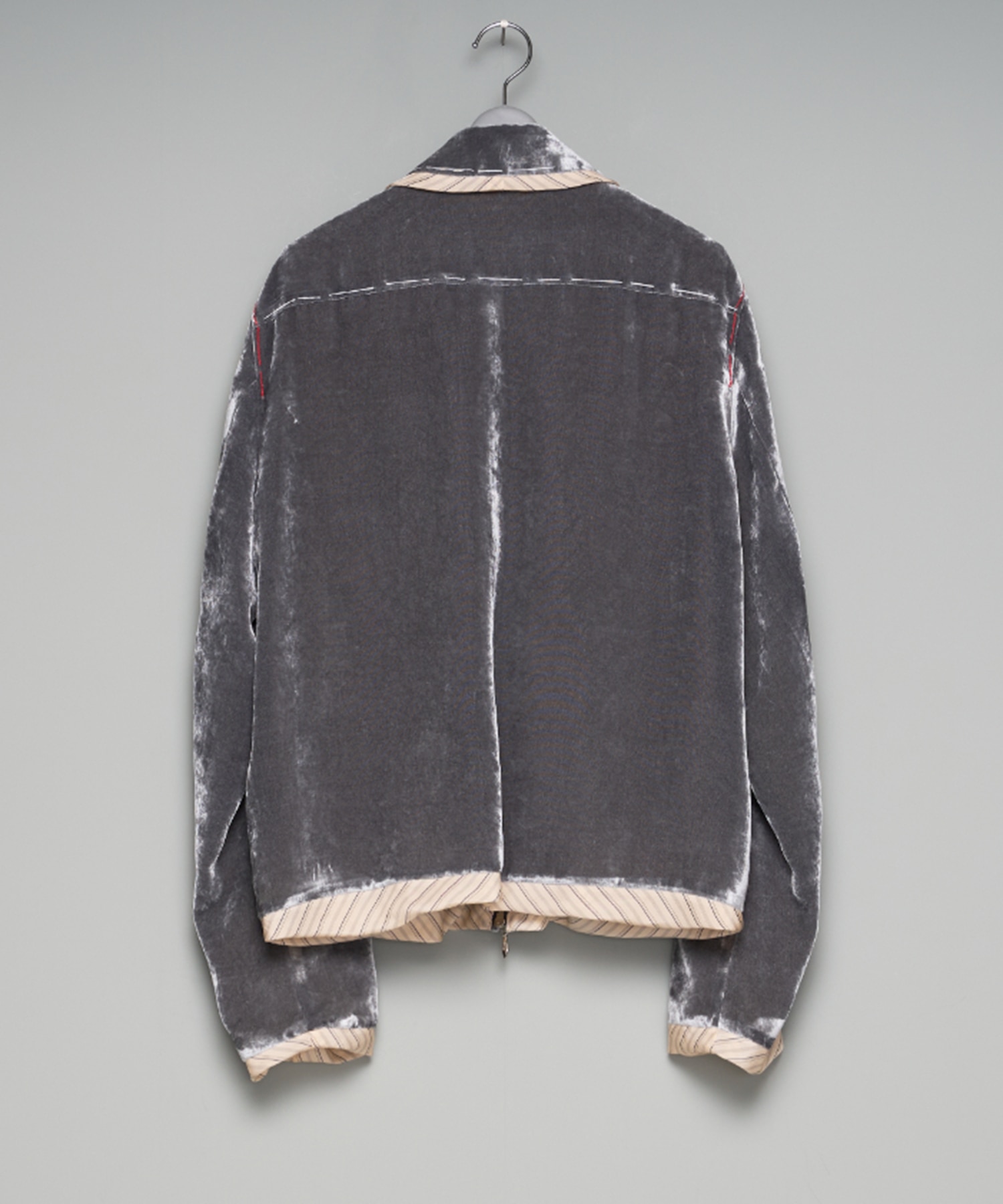 UNEVEN VELVET JACKET MASU