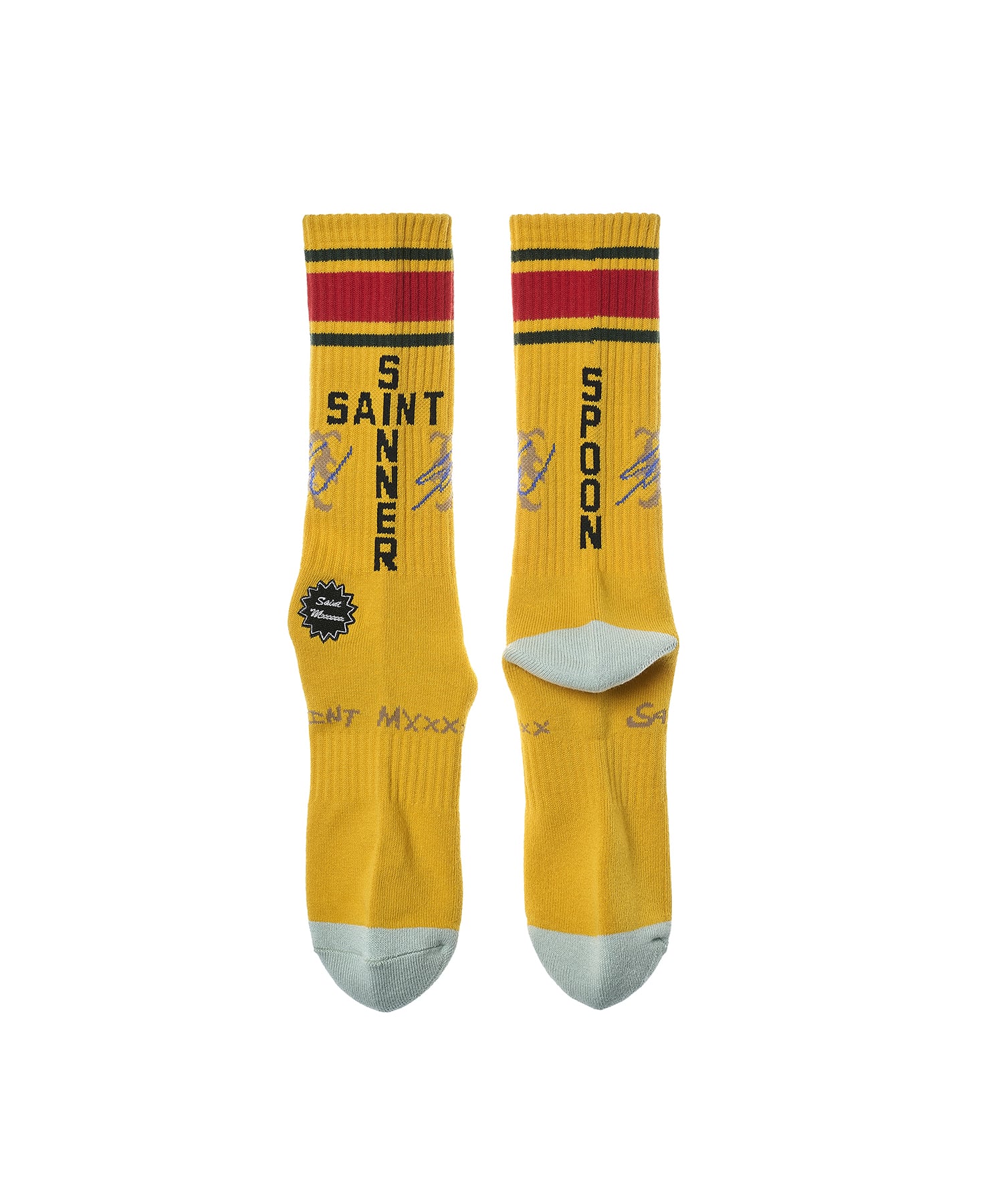 SM-MK8-0000-C15/SW_SOCKS/SAINT SW/YELLOW SAINT M××××××