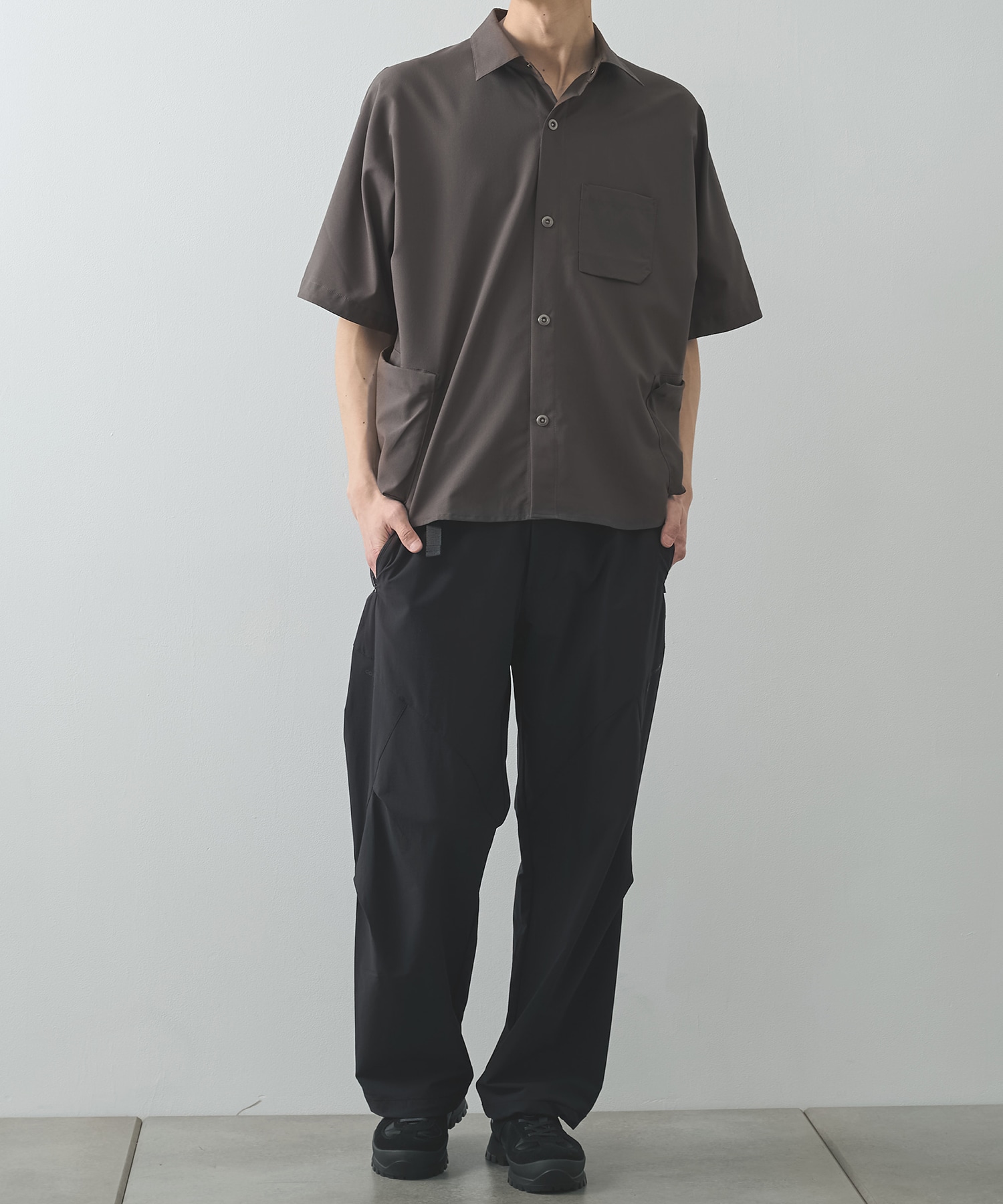 THE MULTIPLE POCKETS S/S SHIRTS POLIQUANT