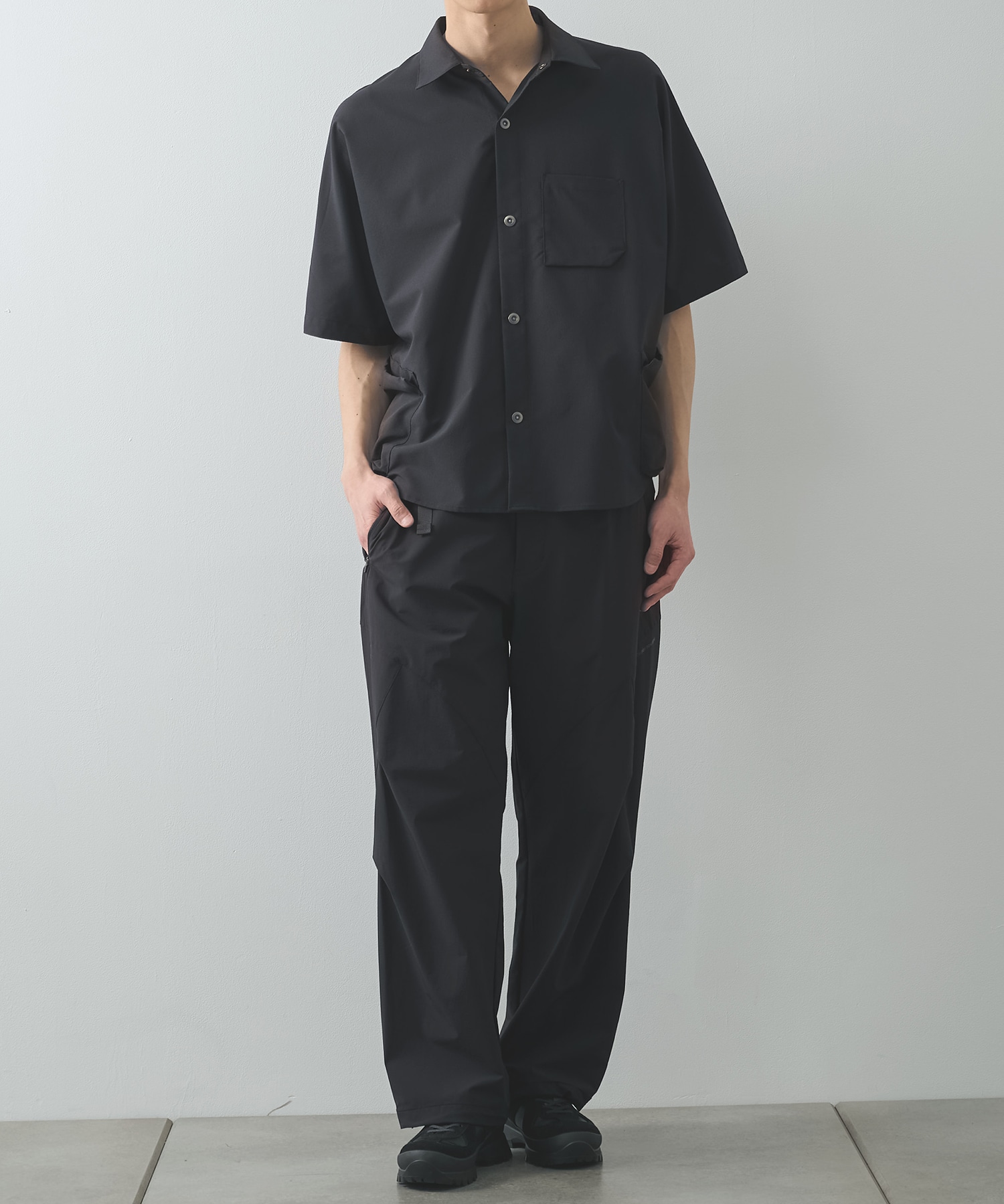 THE MULTIPLE POCKETS S/S SHIRTS POLIQUANT
