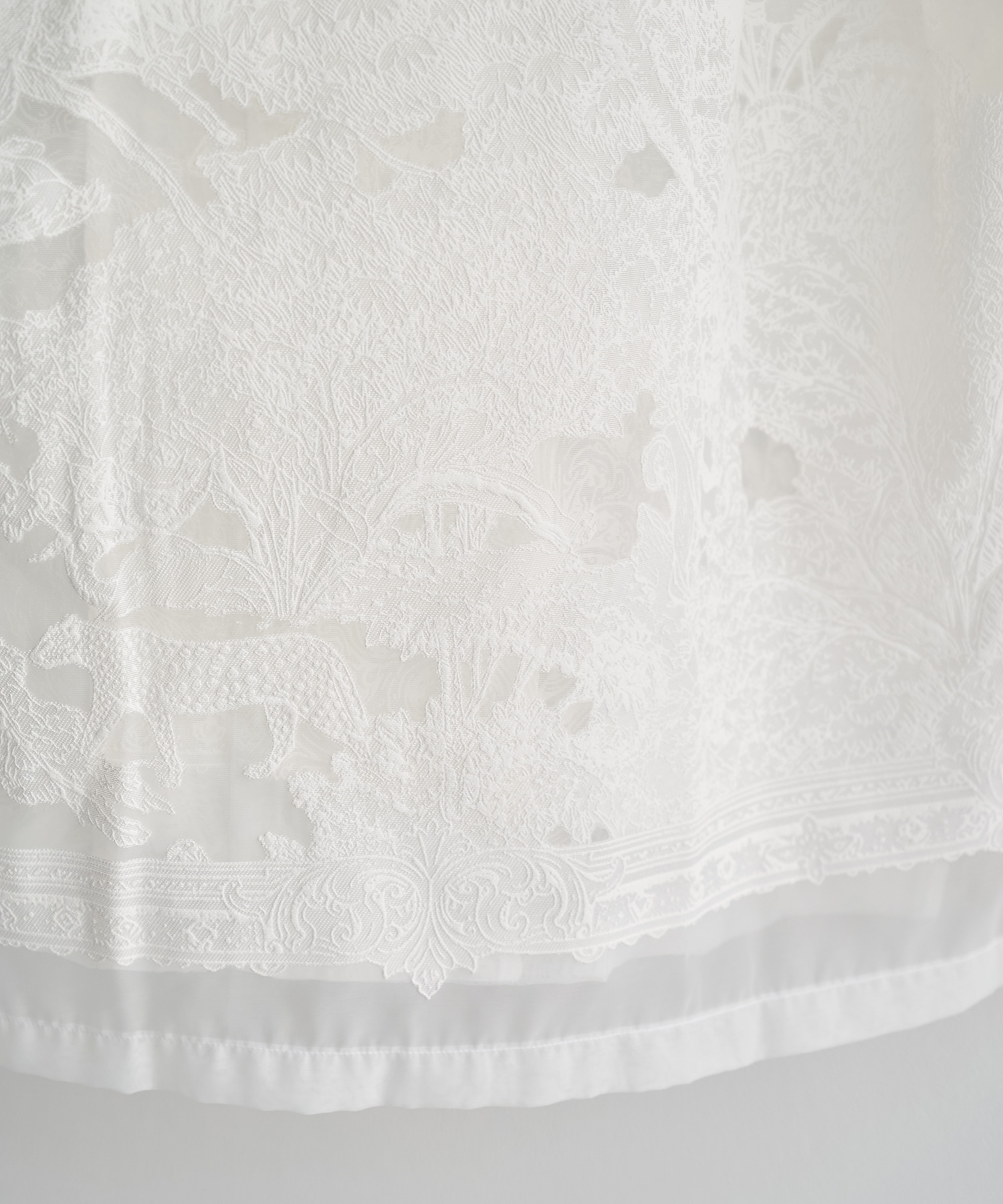 別注Toile de Jouy SHEER SHIRT TAAKK