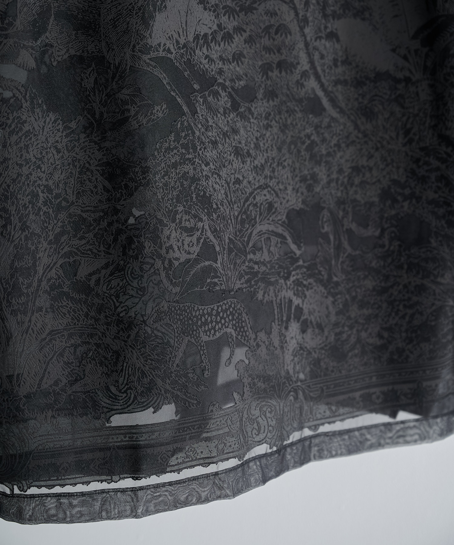別注Toile de Jouy SHEER SHIRT TAAKK