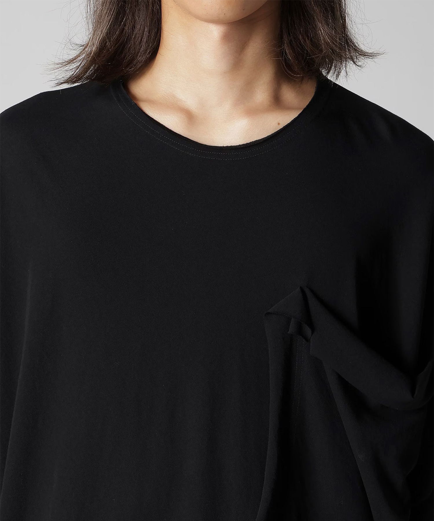 HK-T09-080 POCKET S/S TEE A Yohji Yamamoto