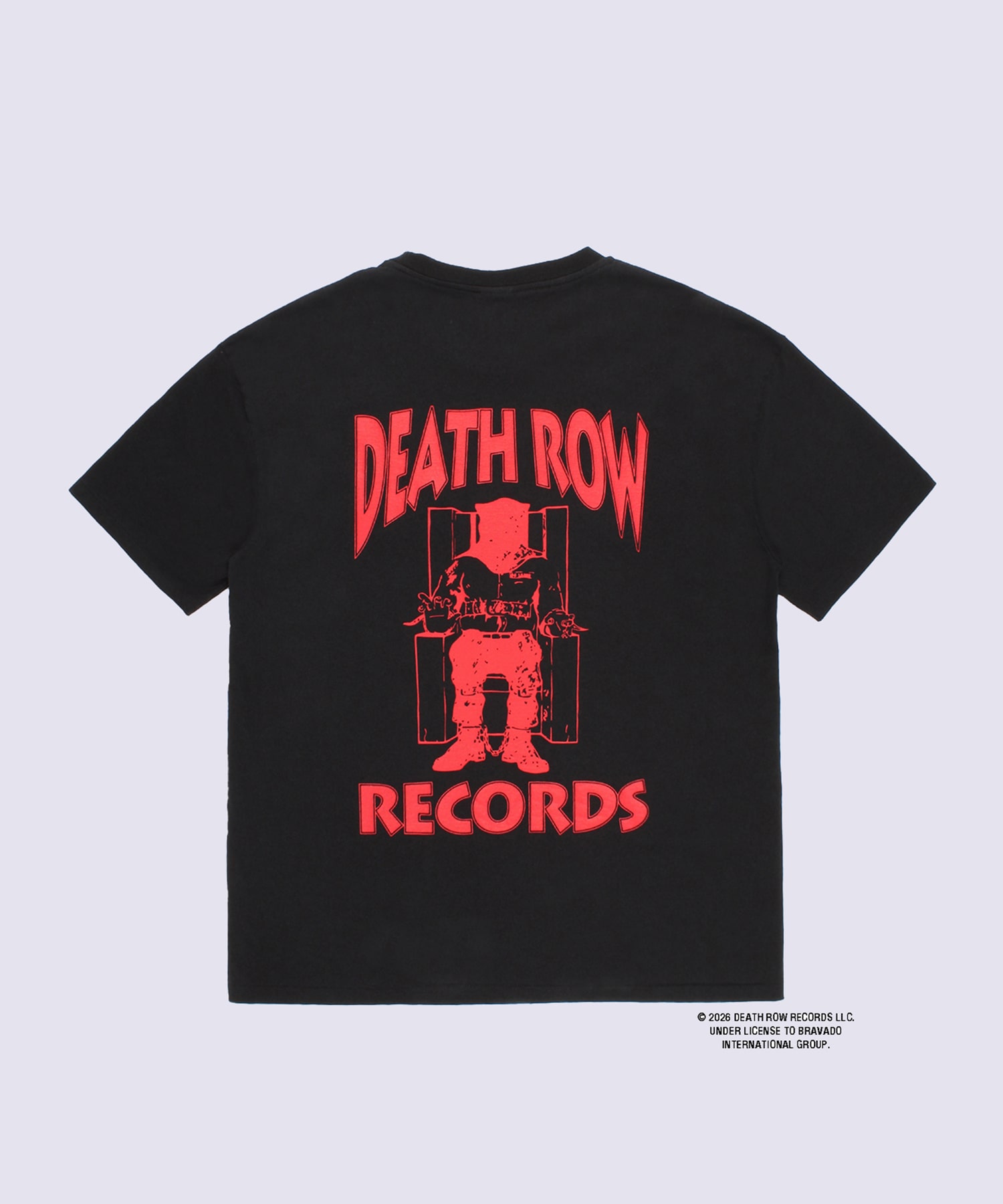 DEATH ROW RECORDS / WASHED HEAVY WEIGHT CREW NECK T-SHIRT WACKO MARIA