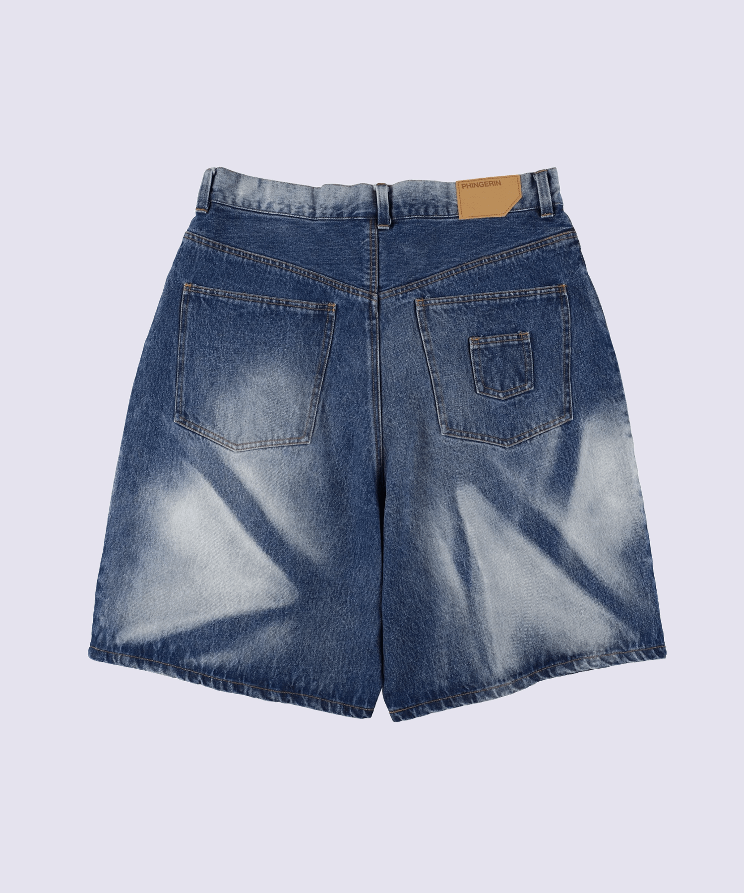 6 POCKET DENIM SHORTS LAZER PHINGERIN