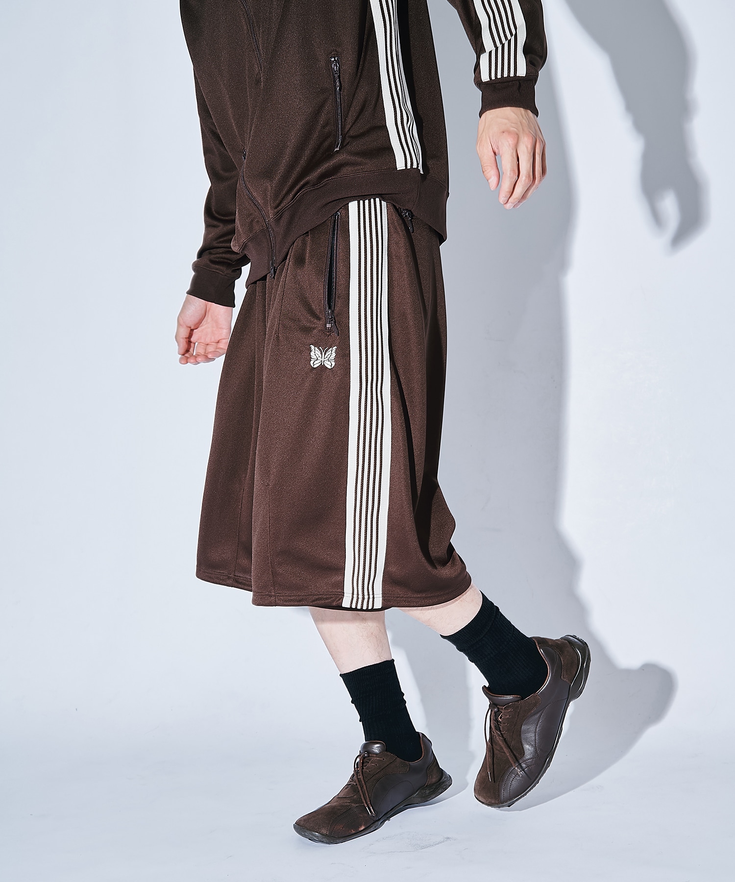 別注 H.D Track Short Pant - Poly Smooth NEEDLES