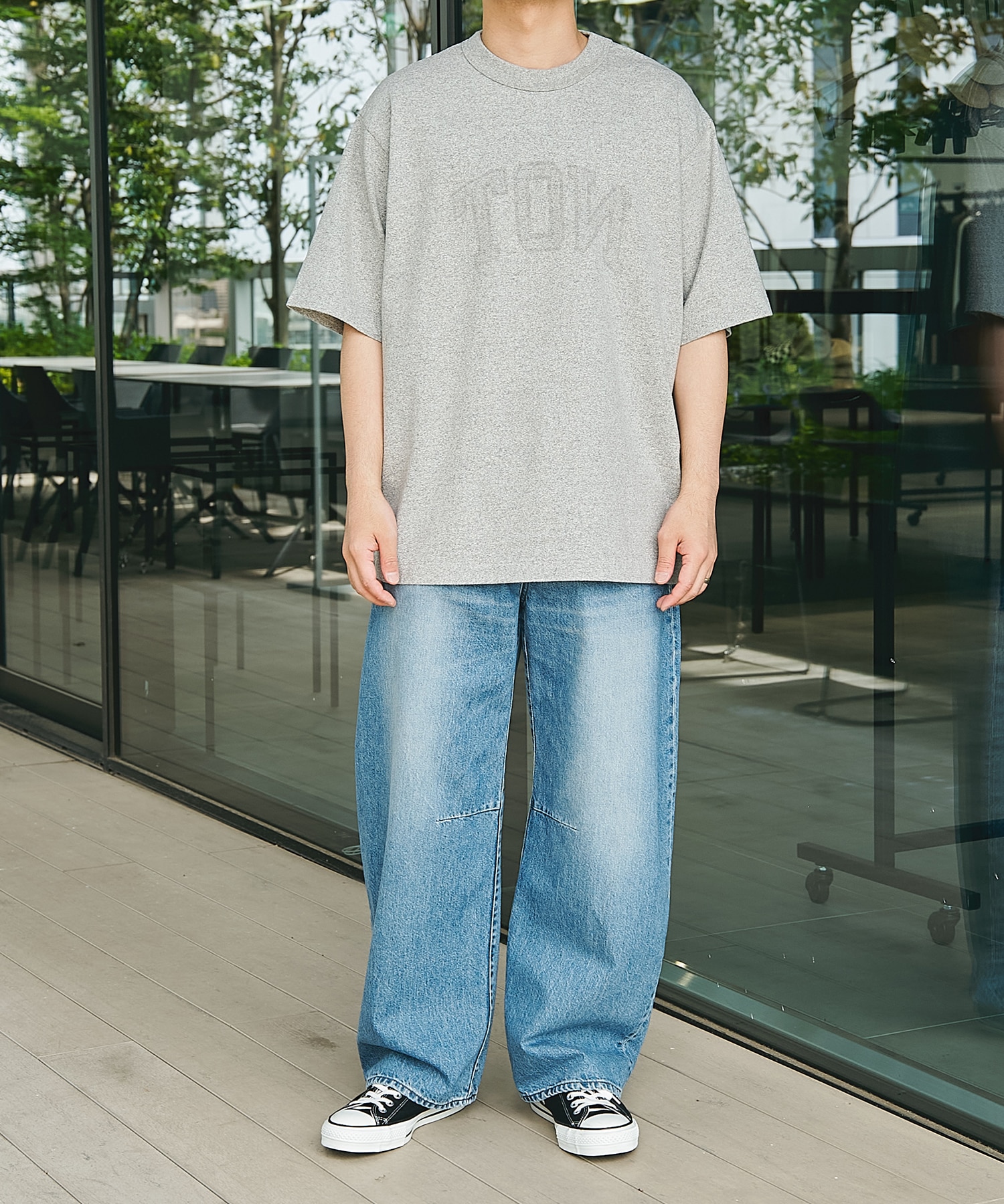 NOT-PRINCE 88/12 Print Tee WIDE blurhms