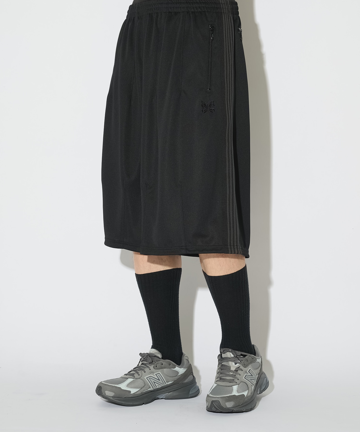 別注 H.D. Track Short - Poly Mesh NEEDLES