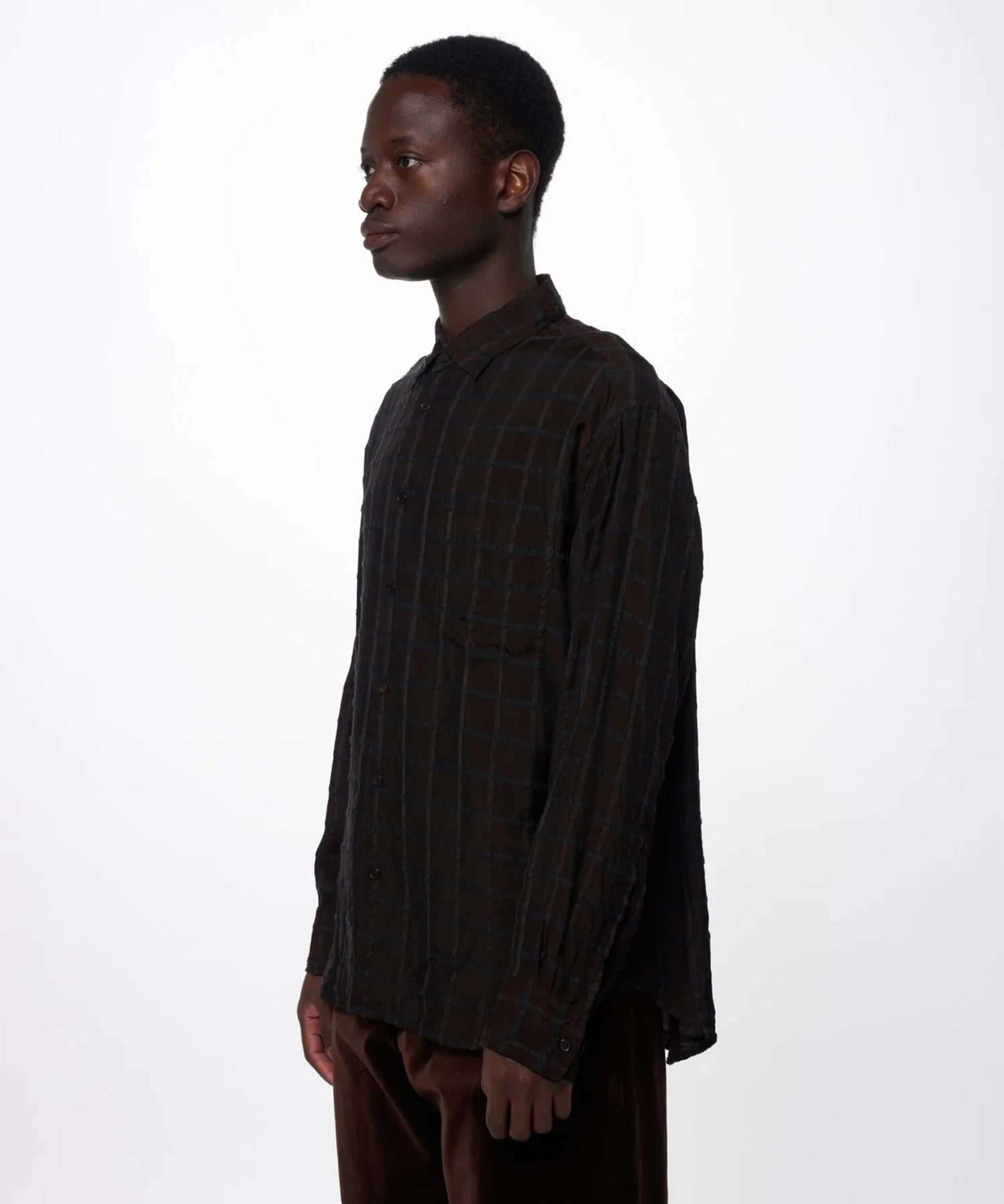 SEMI SPREAD COLLAR SHIRT MARKAWARE/marka