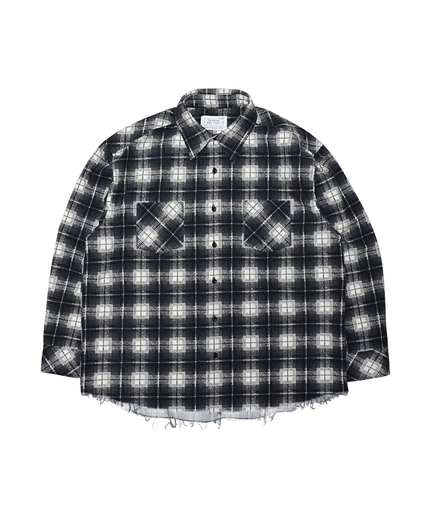 Printed Nel Shirt MIYAGIHIDETAKA