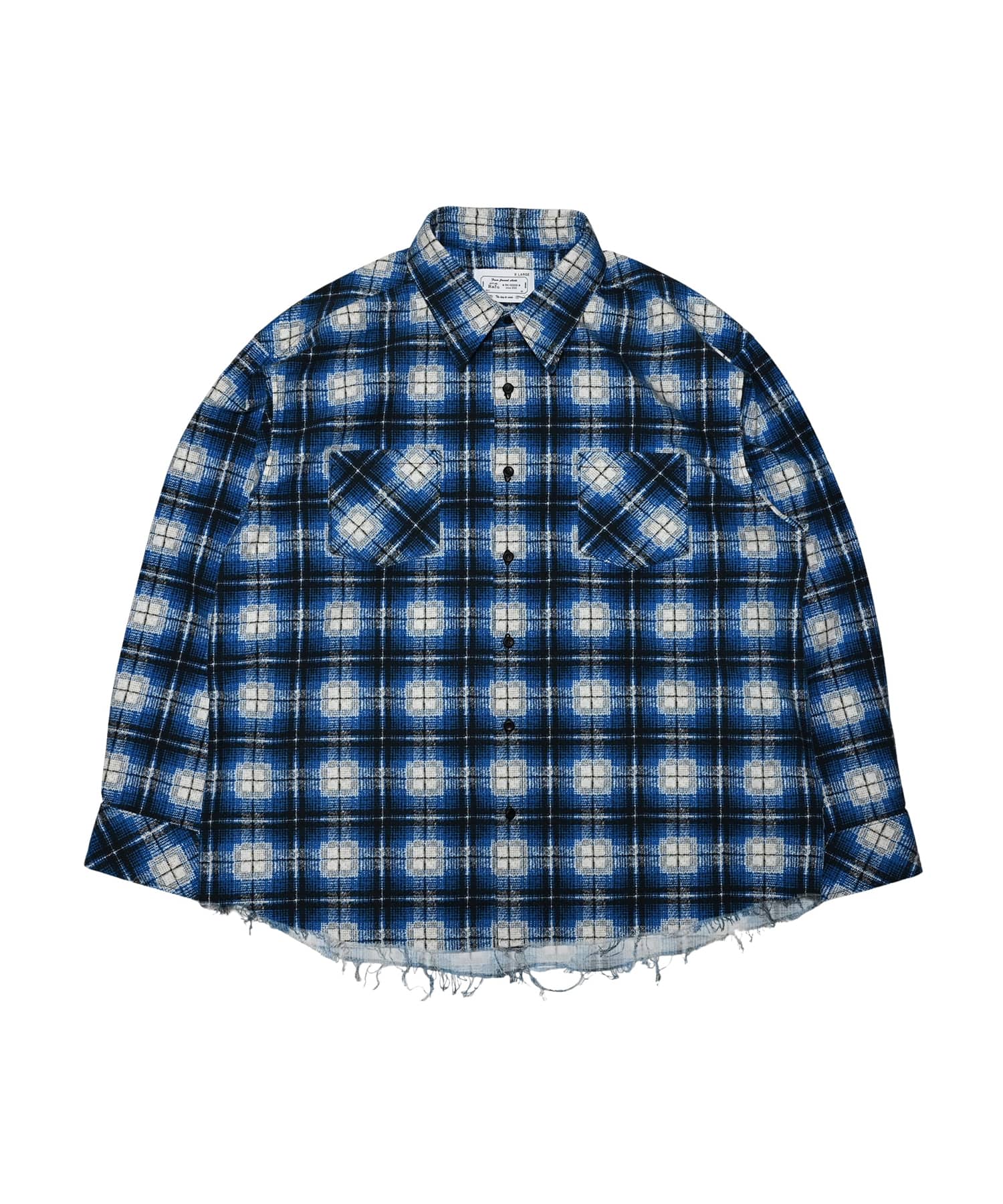 Printed Nel Shirt MIYAGIHIDETAKA