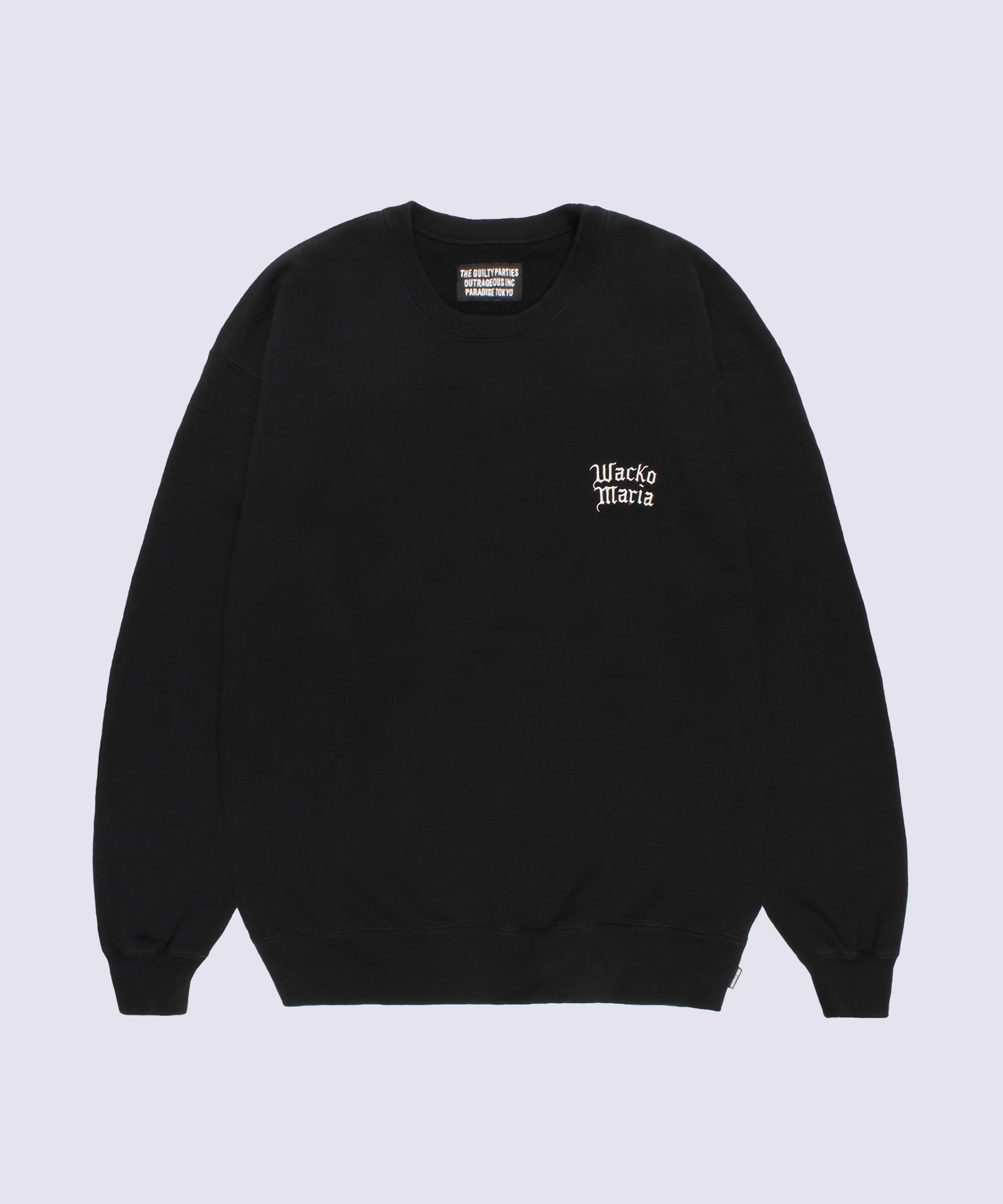 WASHED MIDDLE WEIGHT CREW NECK SWEAT SHIRT ( TYPE-2 ) WACKO MARIA