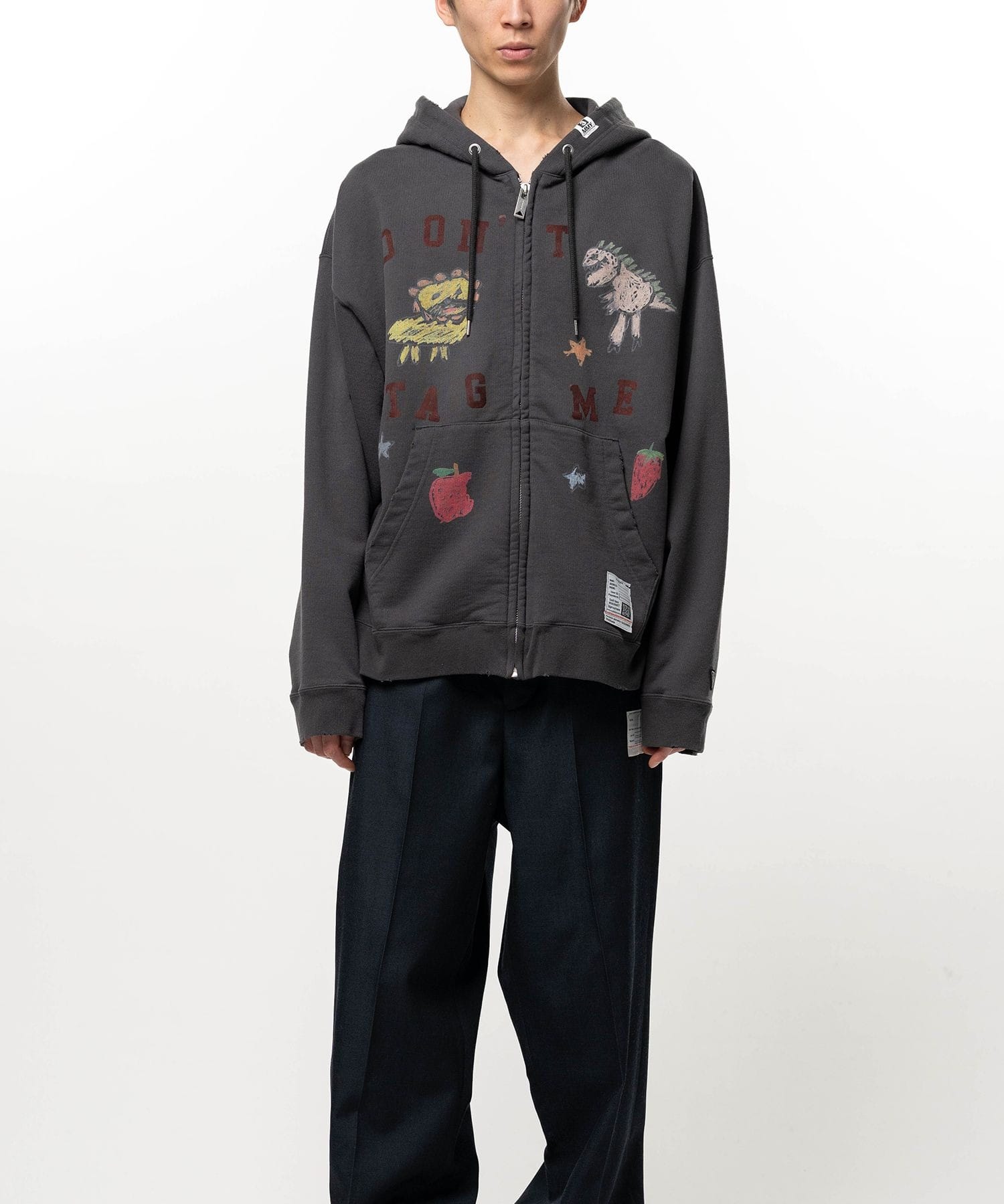 KIDS DOODLE SWEAT PARKA Maison MIHARA YASUHIRO