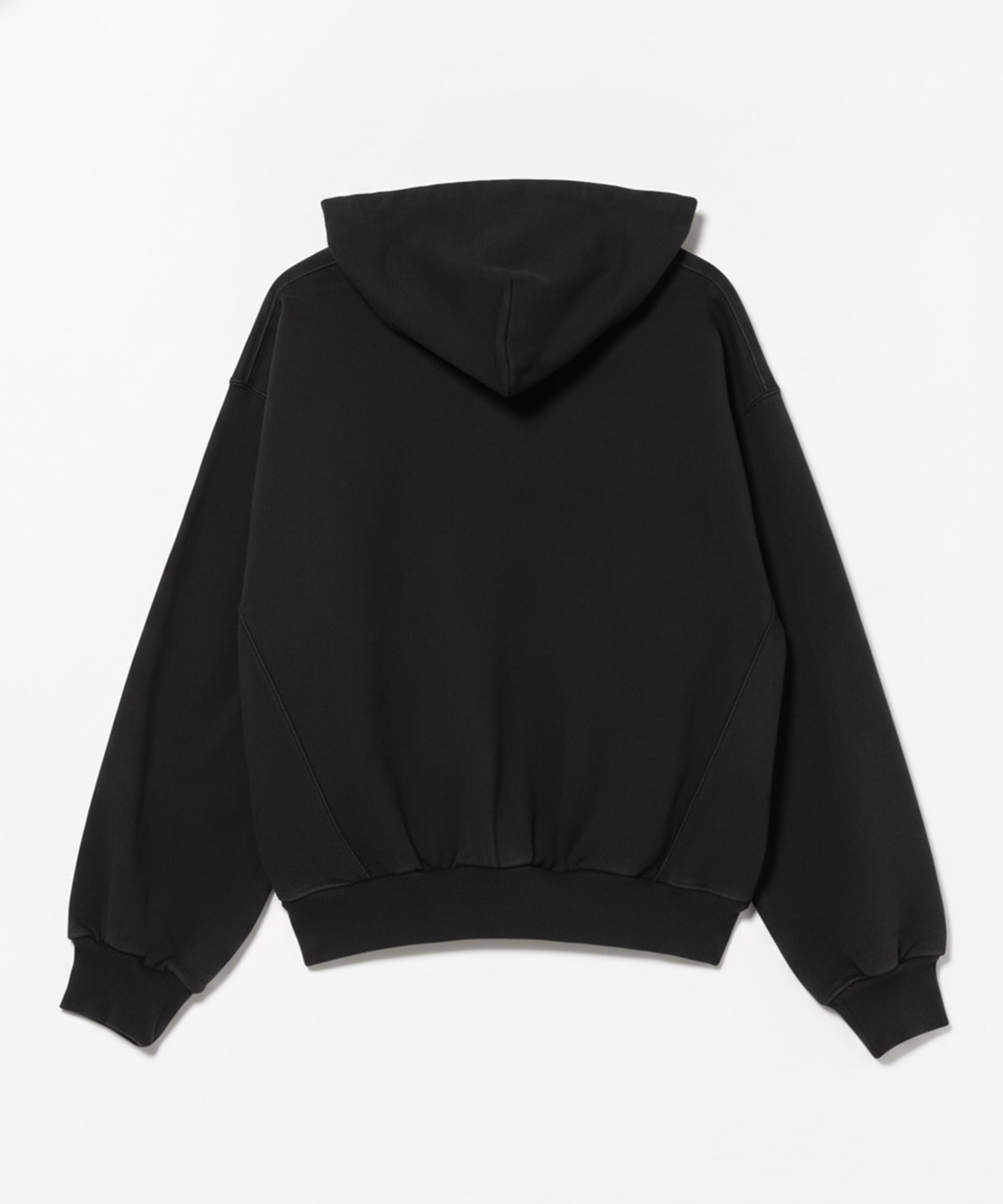 Solid Sweat Zip-up Hoodie ROTOL