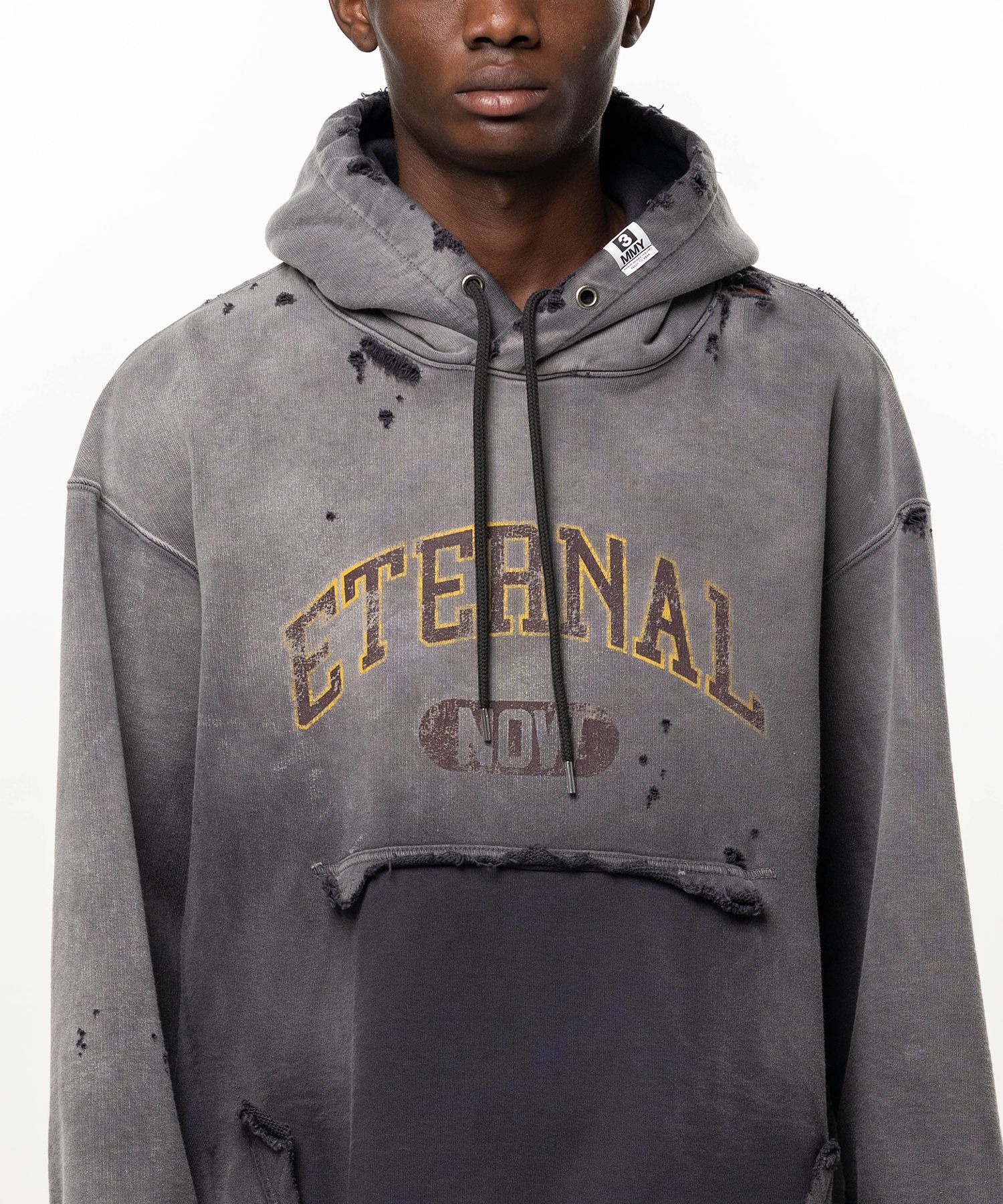 SUN FADED SWEAT HOODIE Maison MIHARA YASUHIRO