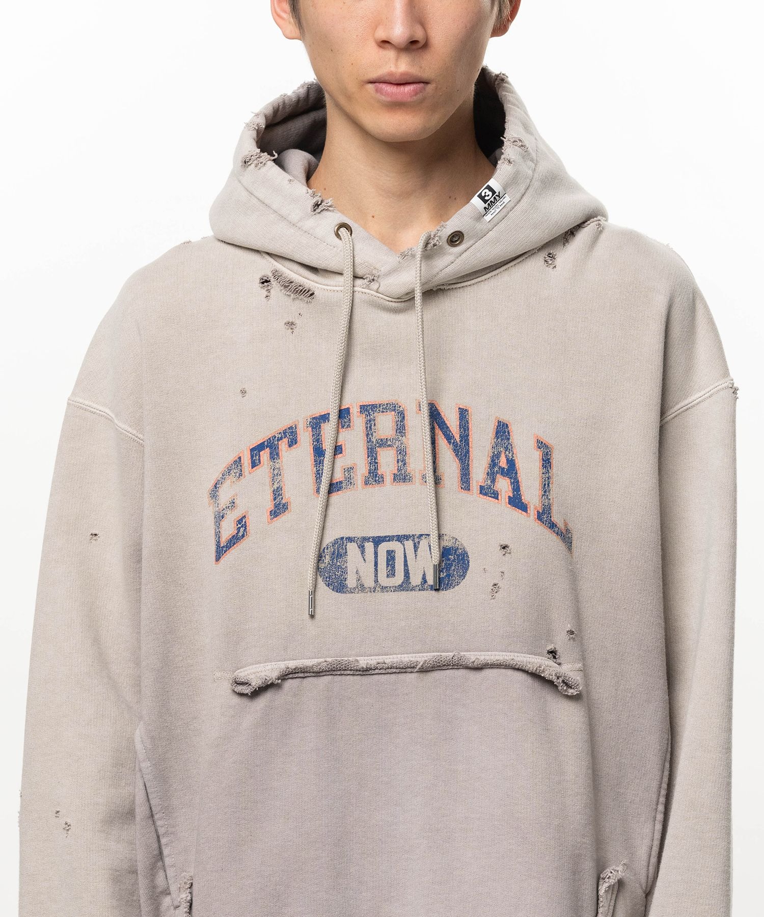 SUN FADED SWEAT HOODIE Maison MIHARA YASUHIRO