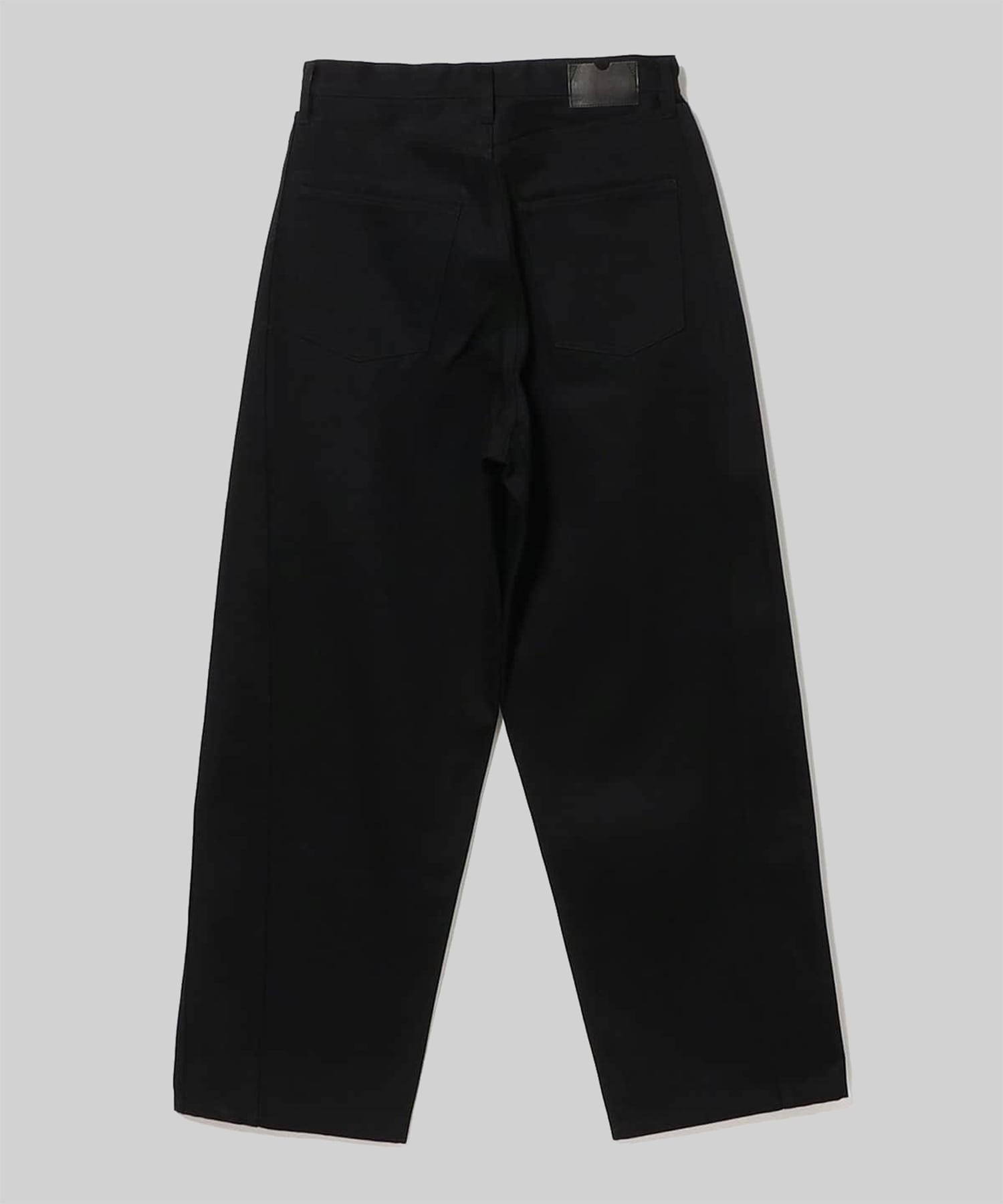 Triple Seams 6P Denim Wide Black ROTOL