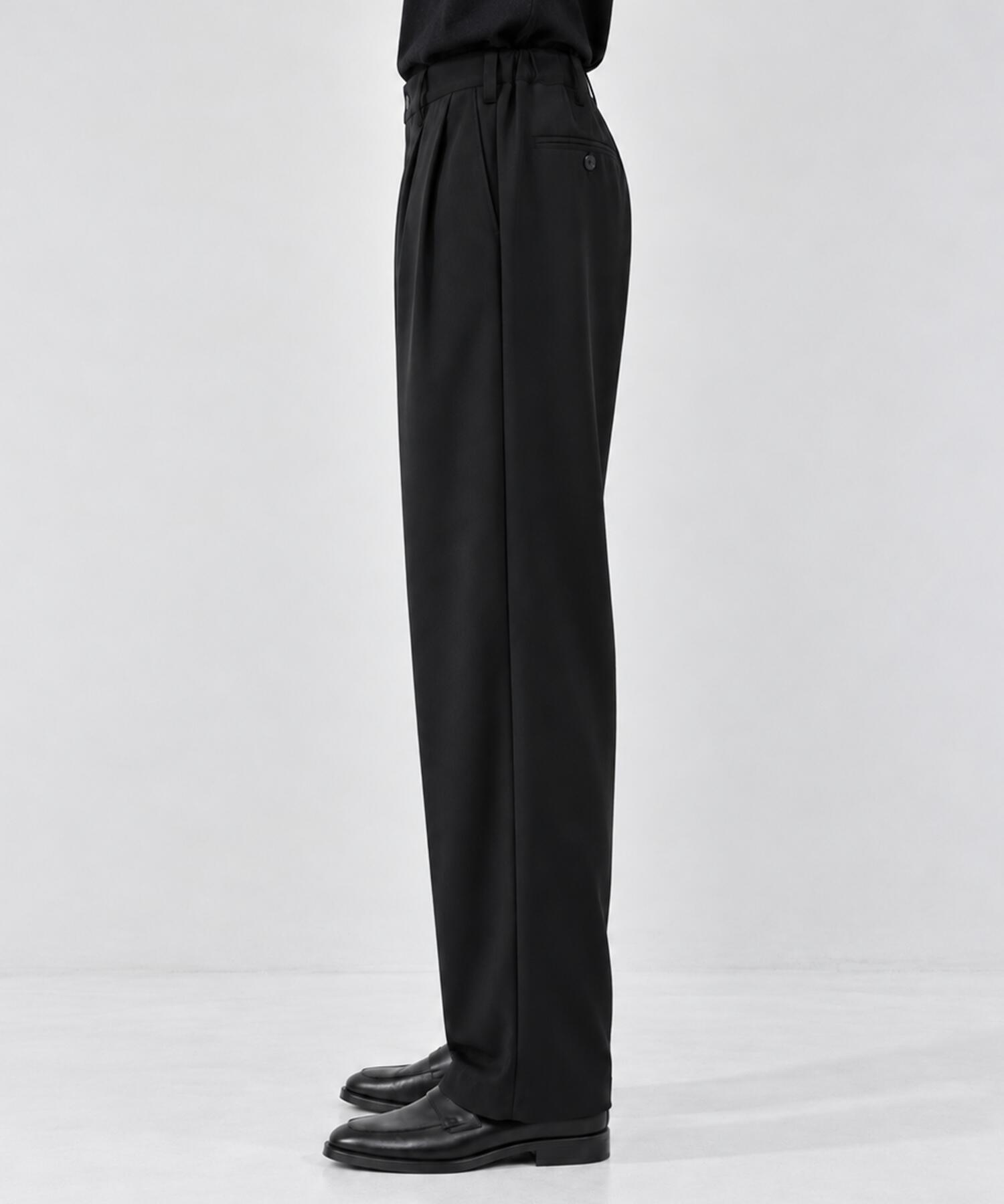 別注 Wide 2 Tuck PNT UJOH HOMME