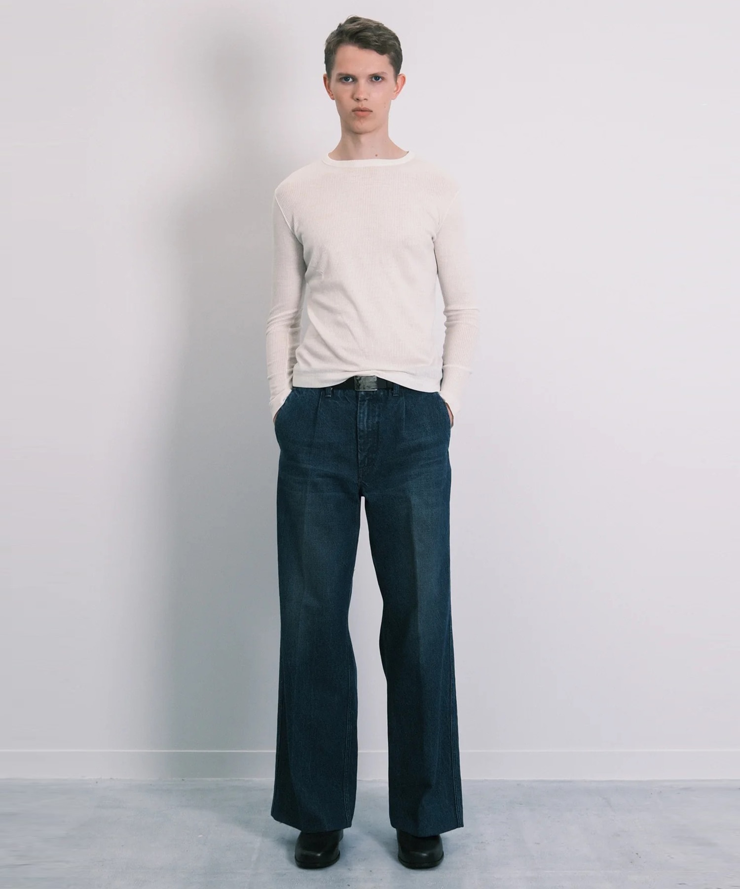 THE WIDE JEAN TROUSERS TANAKA