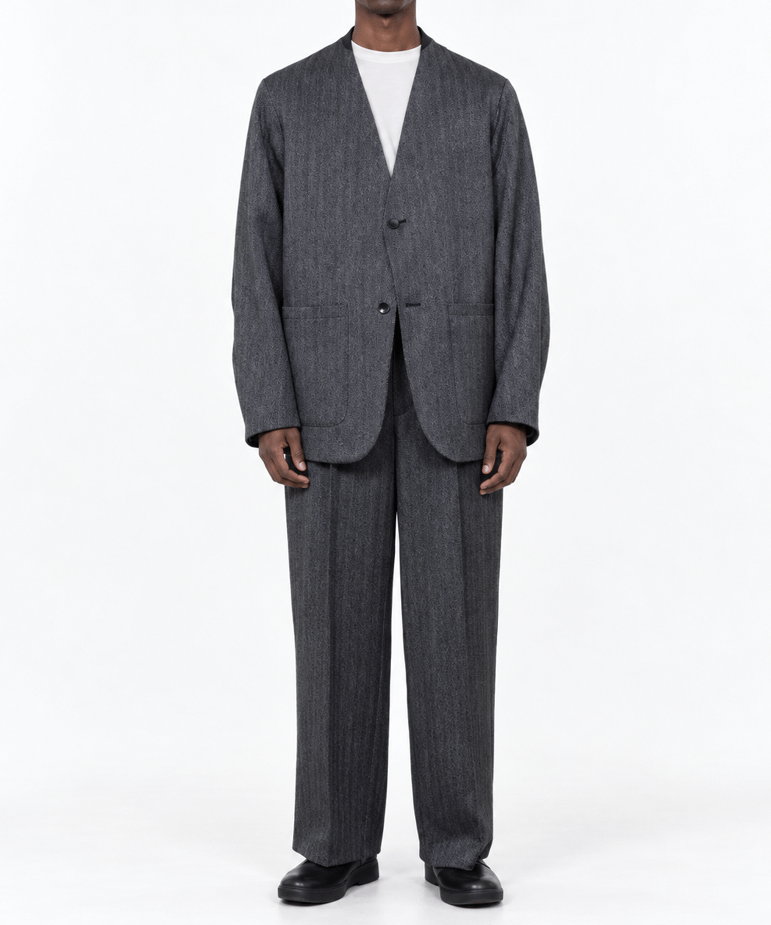SINGLE PLEAT WIDE TROUSERS MARKAWARE/marka