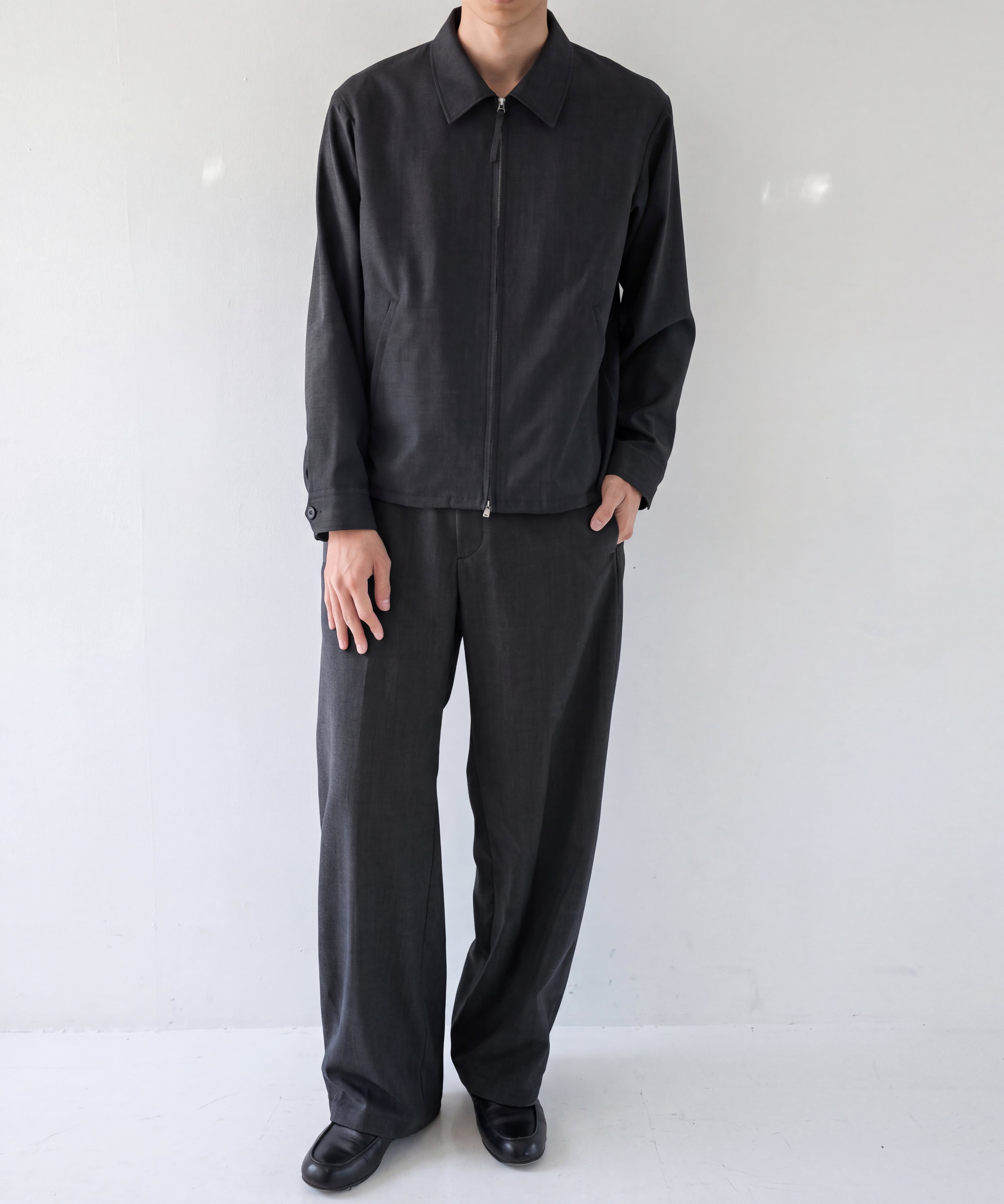 Wool Smart Straight Slacks STUDIOUS