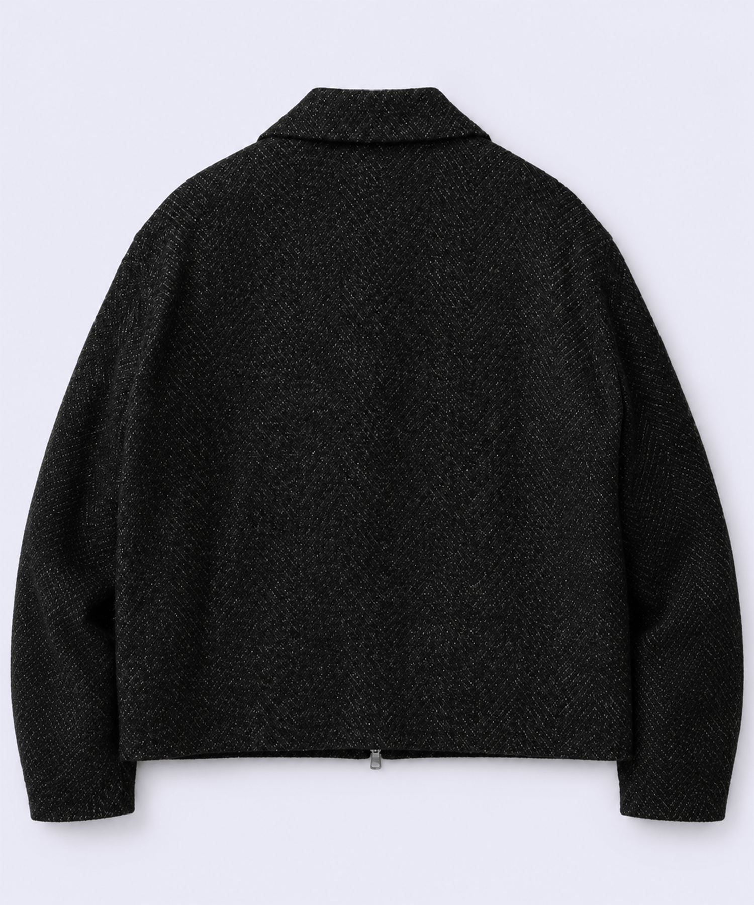 SPARKLE TWEED ZIP BLOUSON 