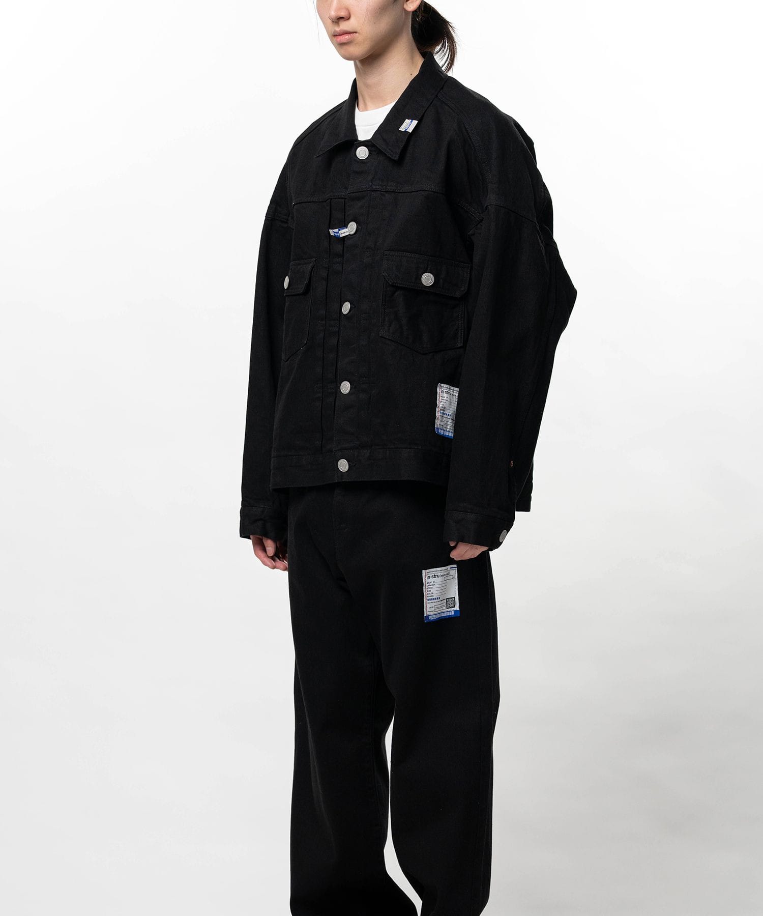 ONE WASHED SELVAGE DENIM JACKET in・stru(men-tal)