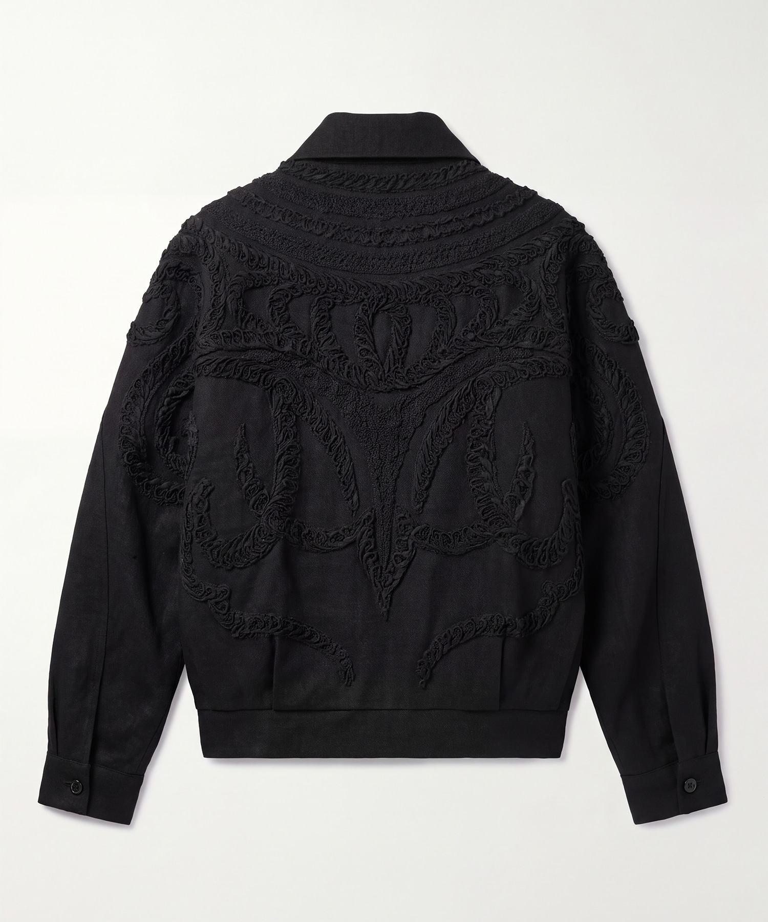 WOOL ZIP BLOUSON TAAKK
