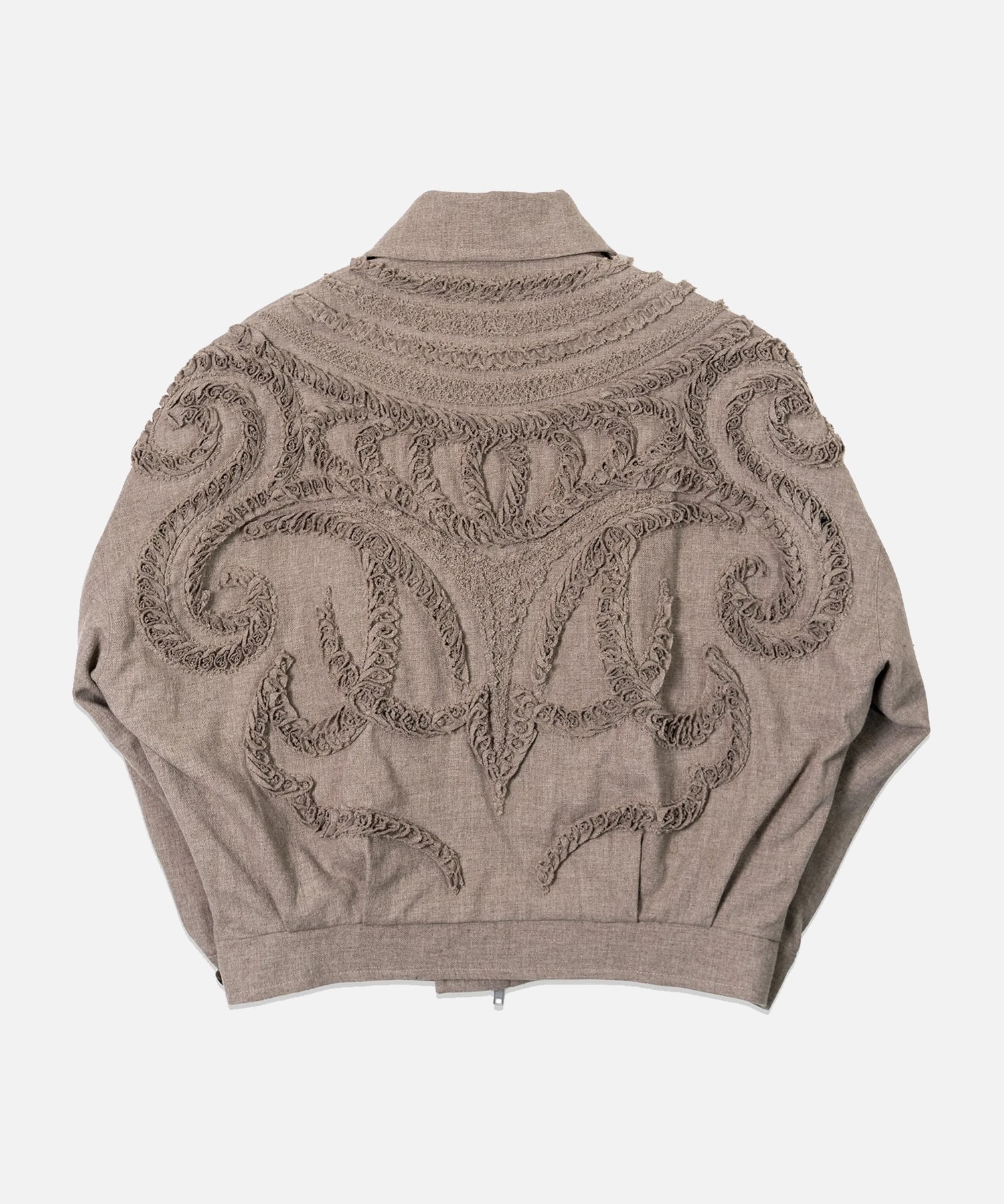 WOOL ZIP BLOUSON TAAKK