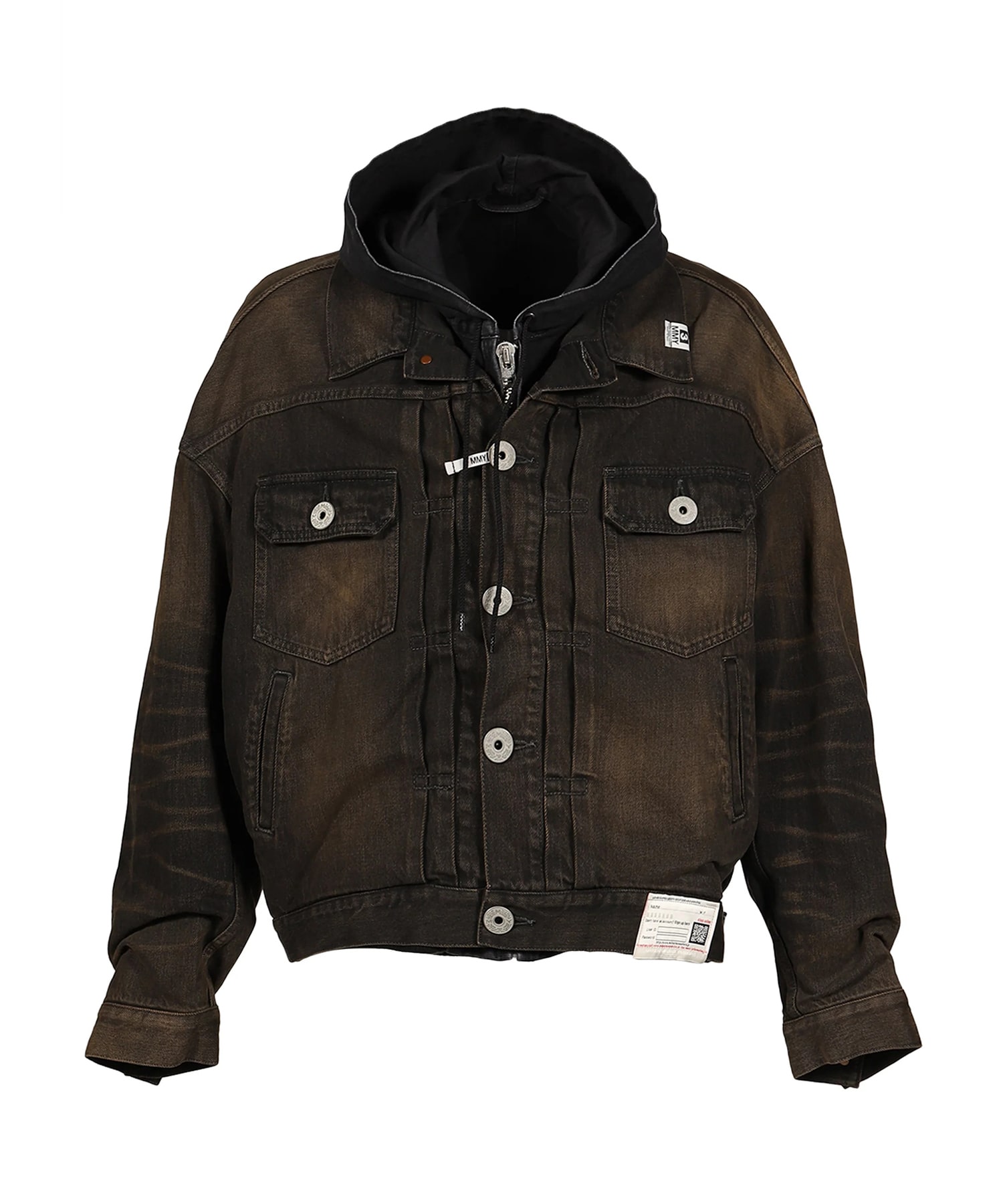 LAYERED DENIM JACKET Maison MIHARA YASUHIRO