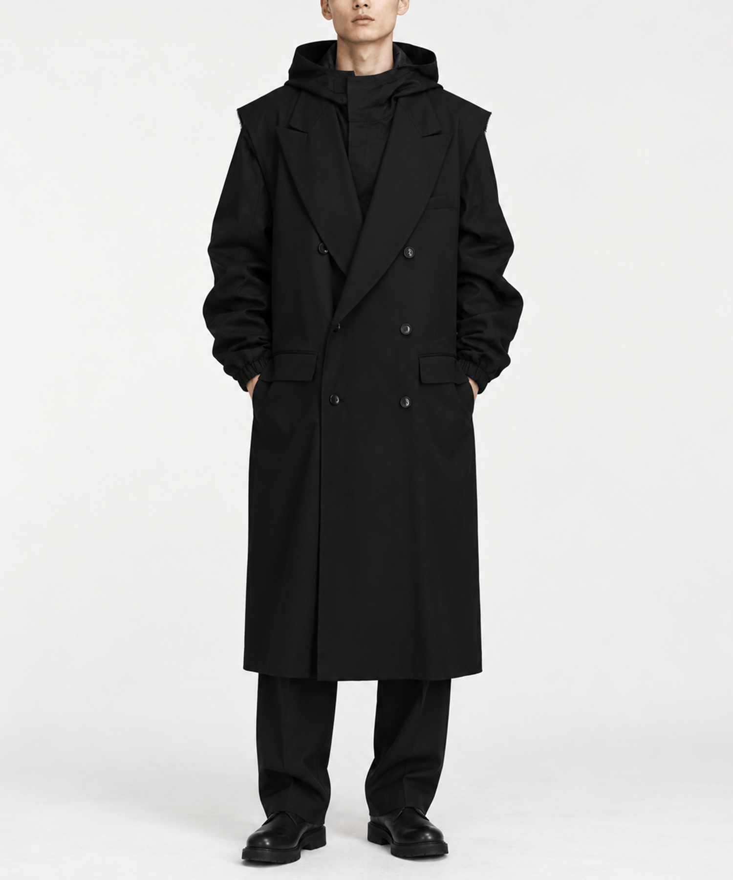 Gabardine layered COAT sulvam